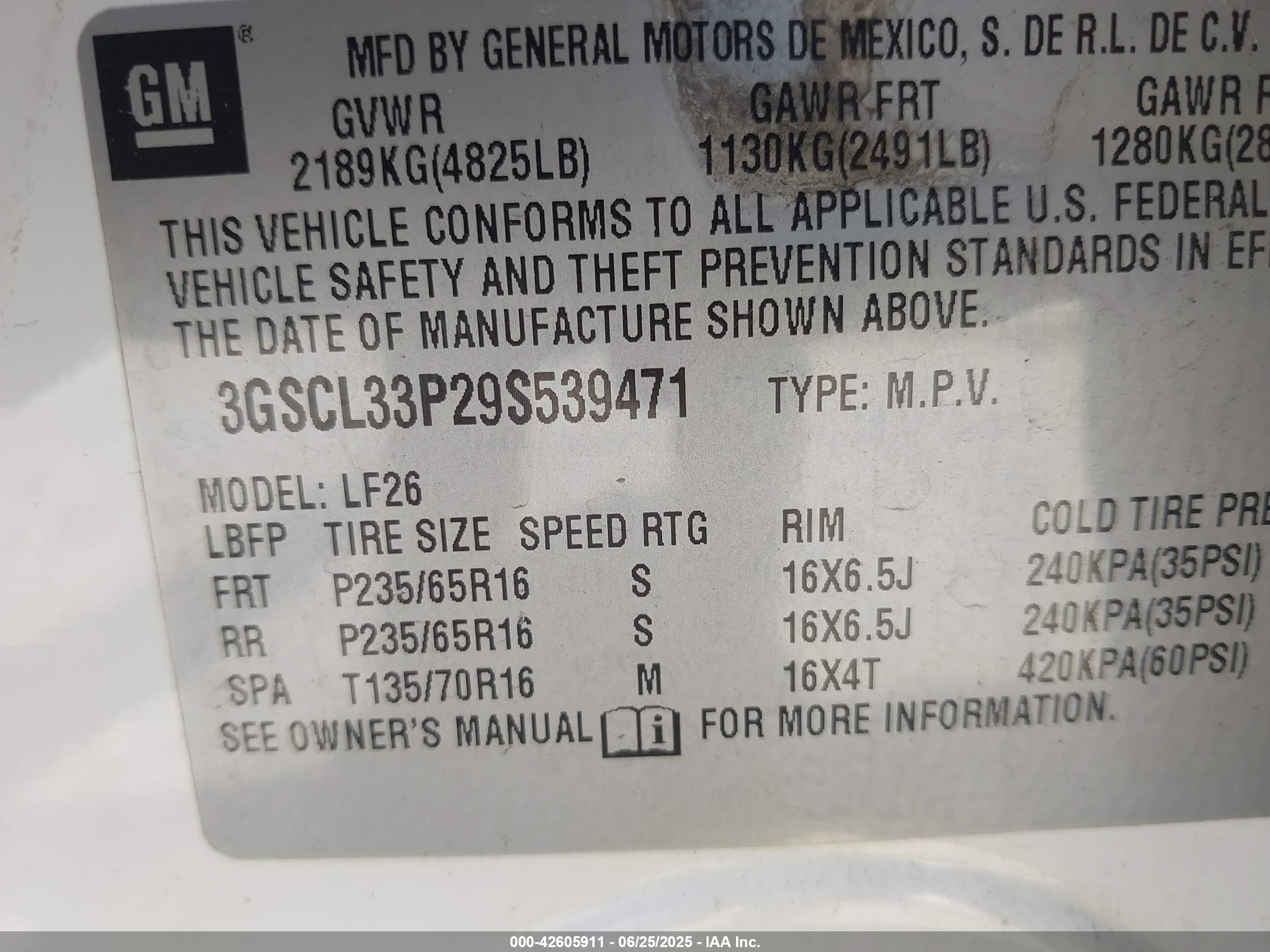 SATURN VUE image 9