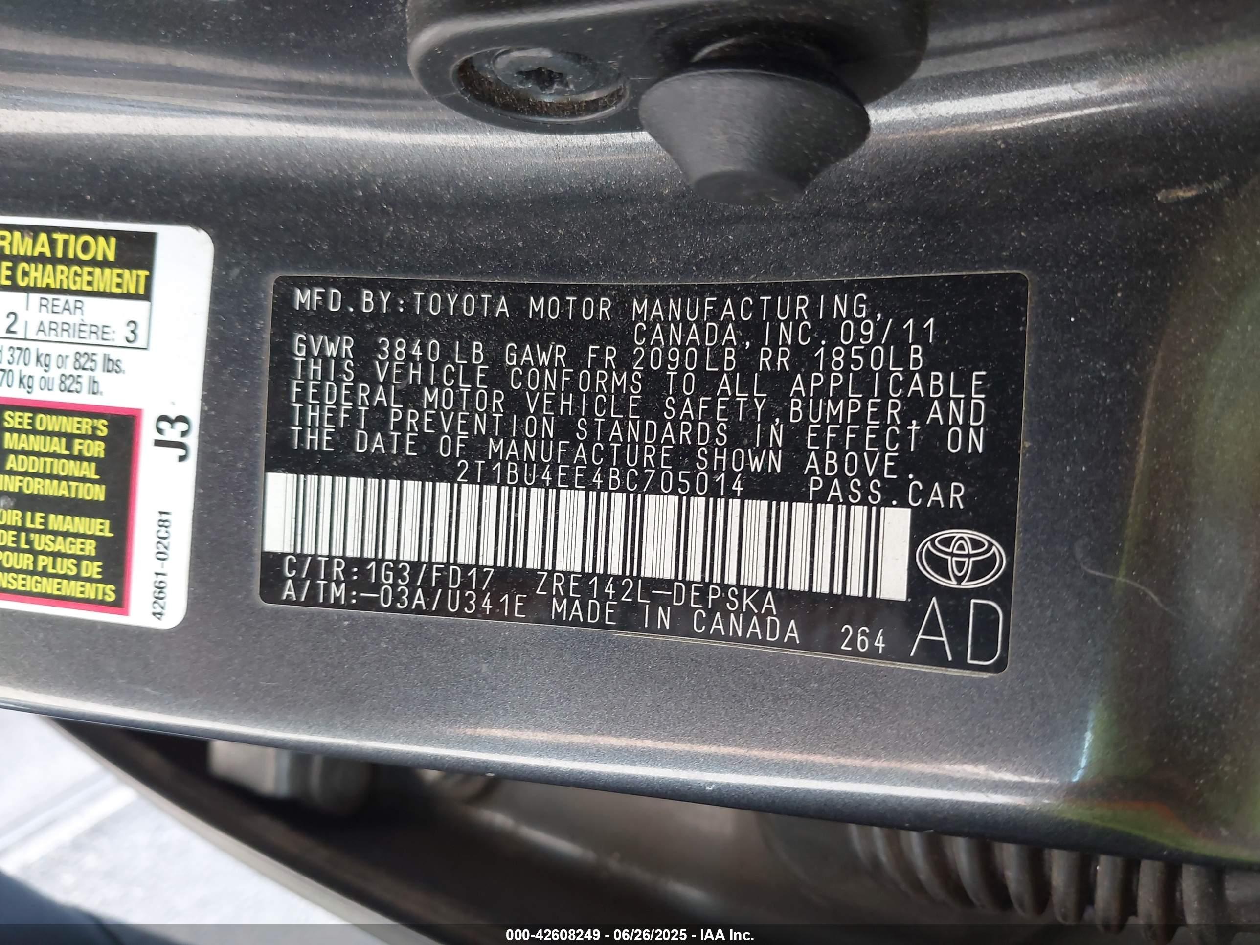 TOYOTA COROLLA image 9