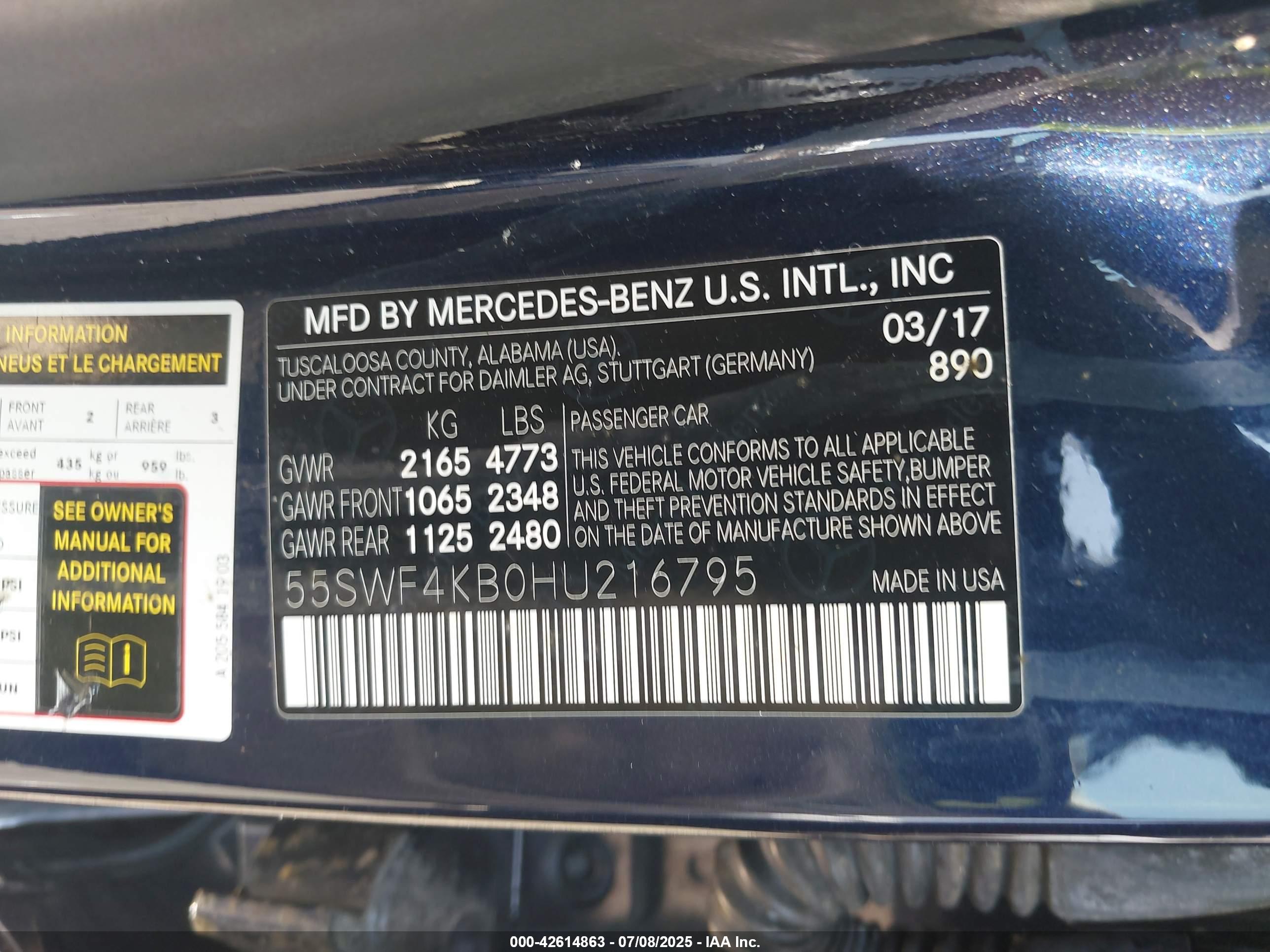 MERCEDES-BENZ C image 9