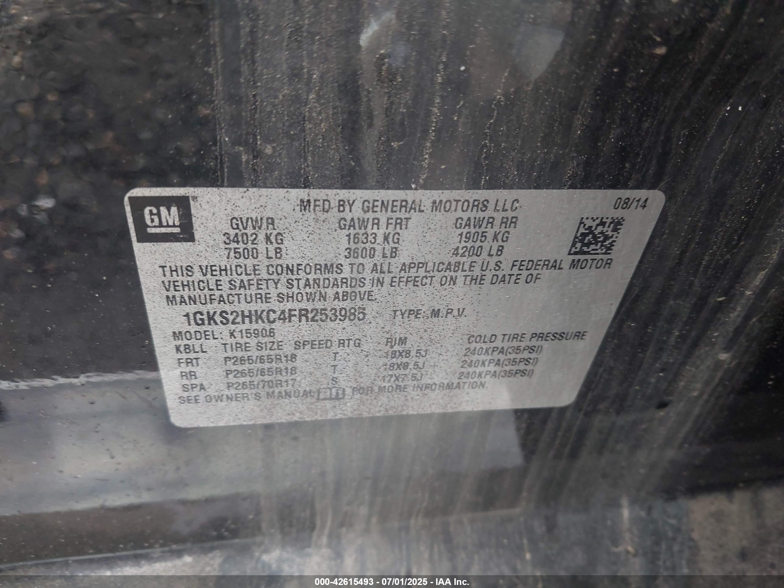 GMC YUKON image 9