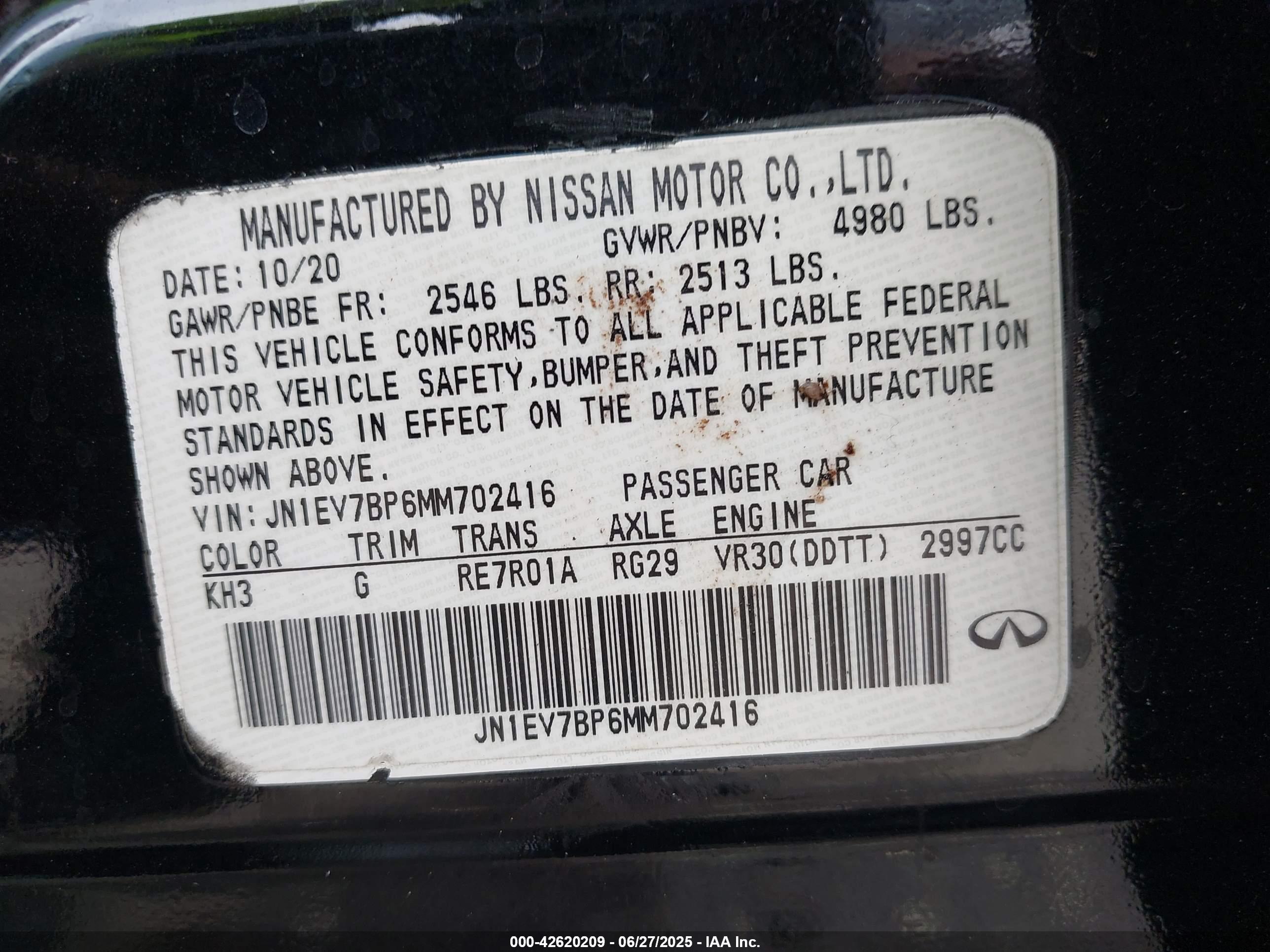 INFINITI Q50 image 9