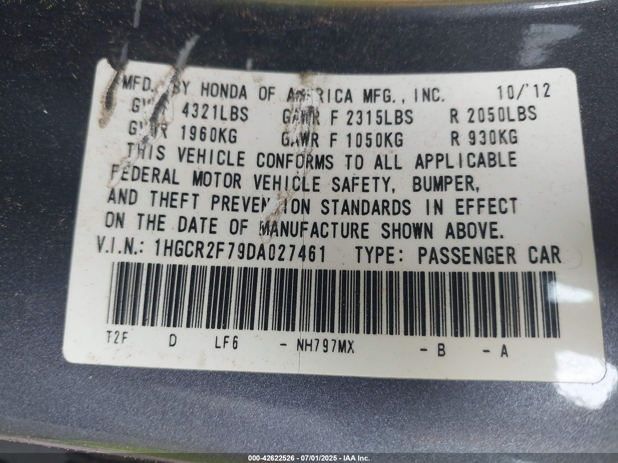 HONDA ACCORD image 9