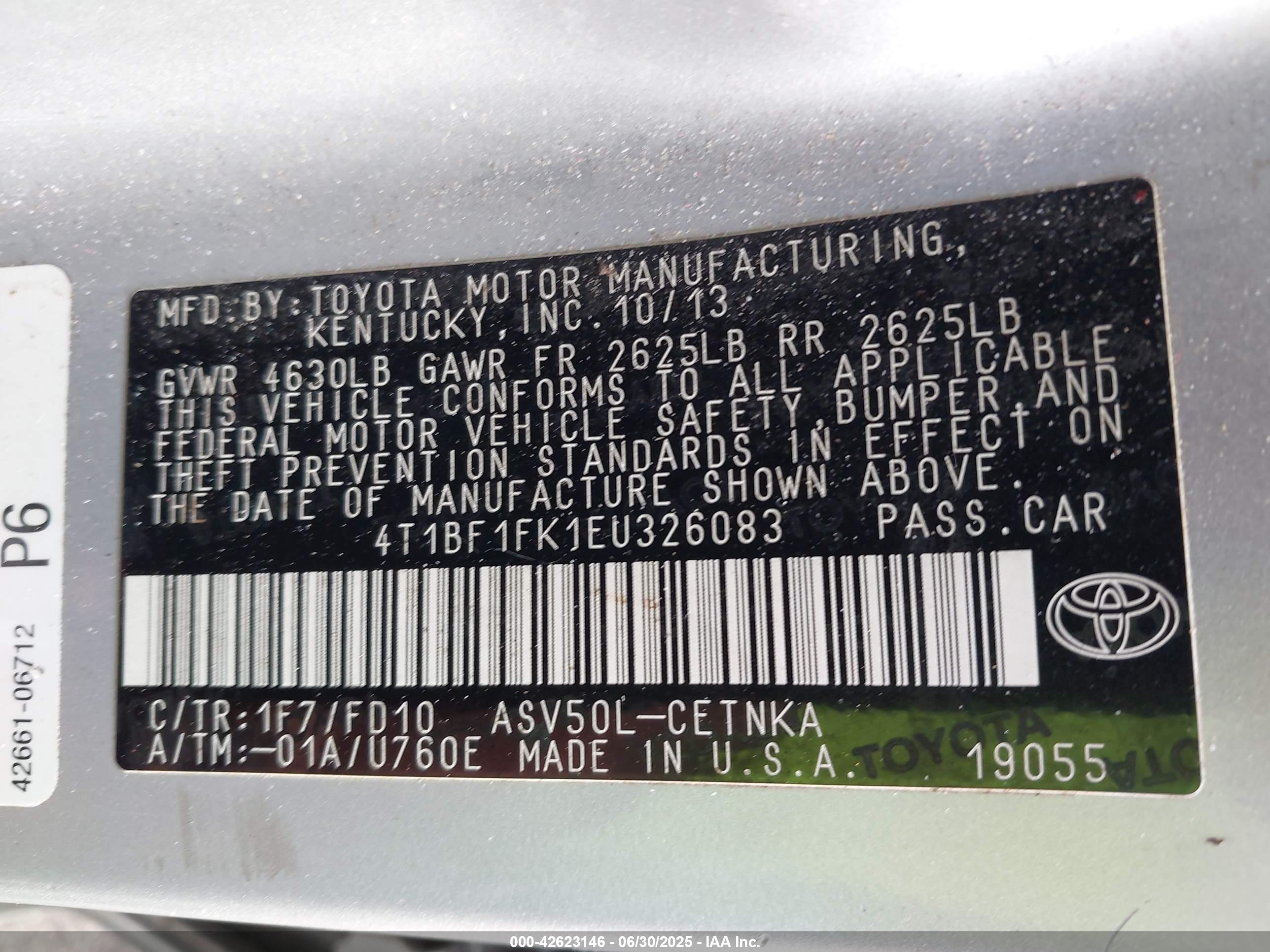 TOYOTA CAMRY image 9