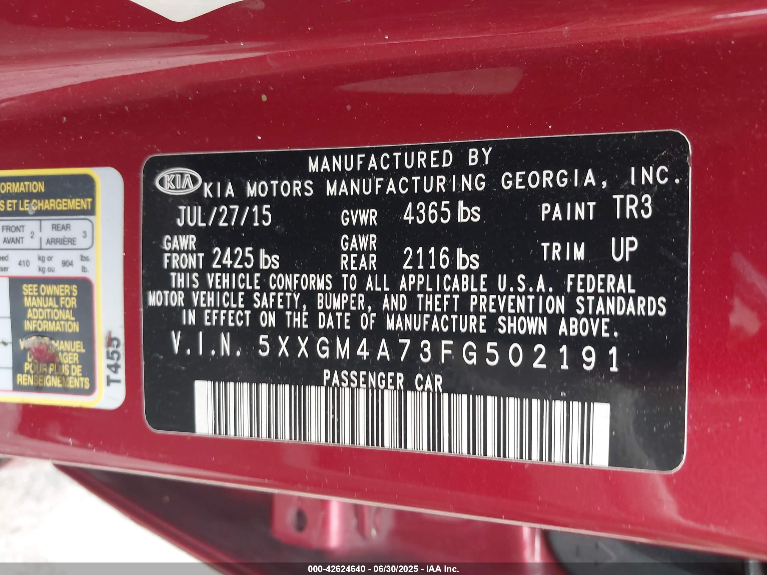 KIA OPTIMA image 9