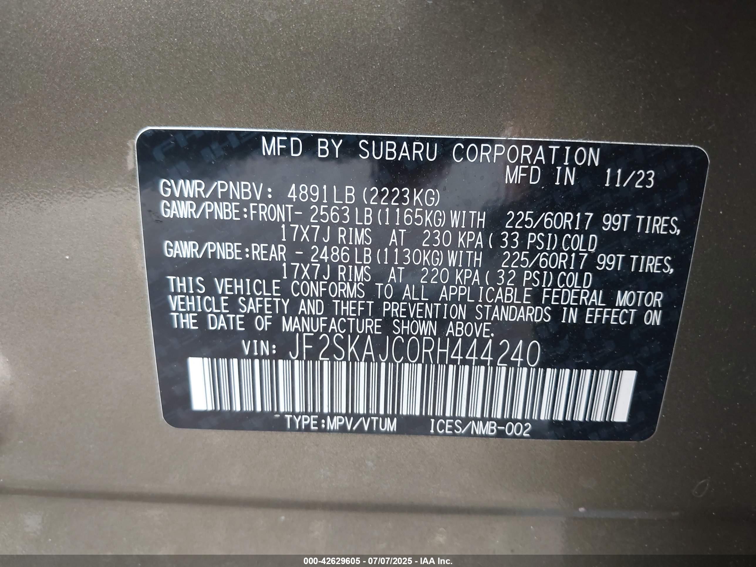 SUBARU FORESTER image 9