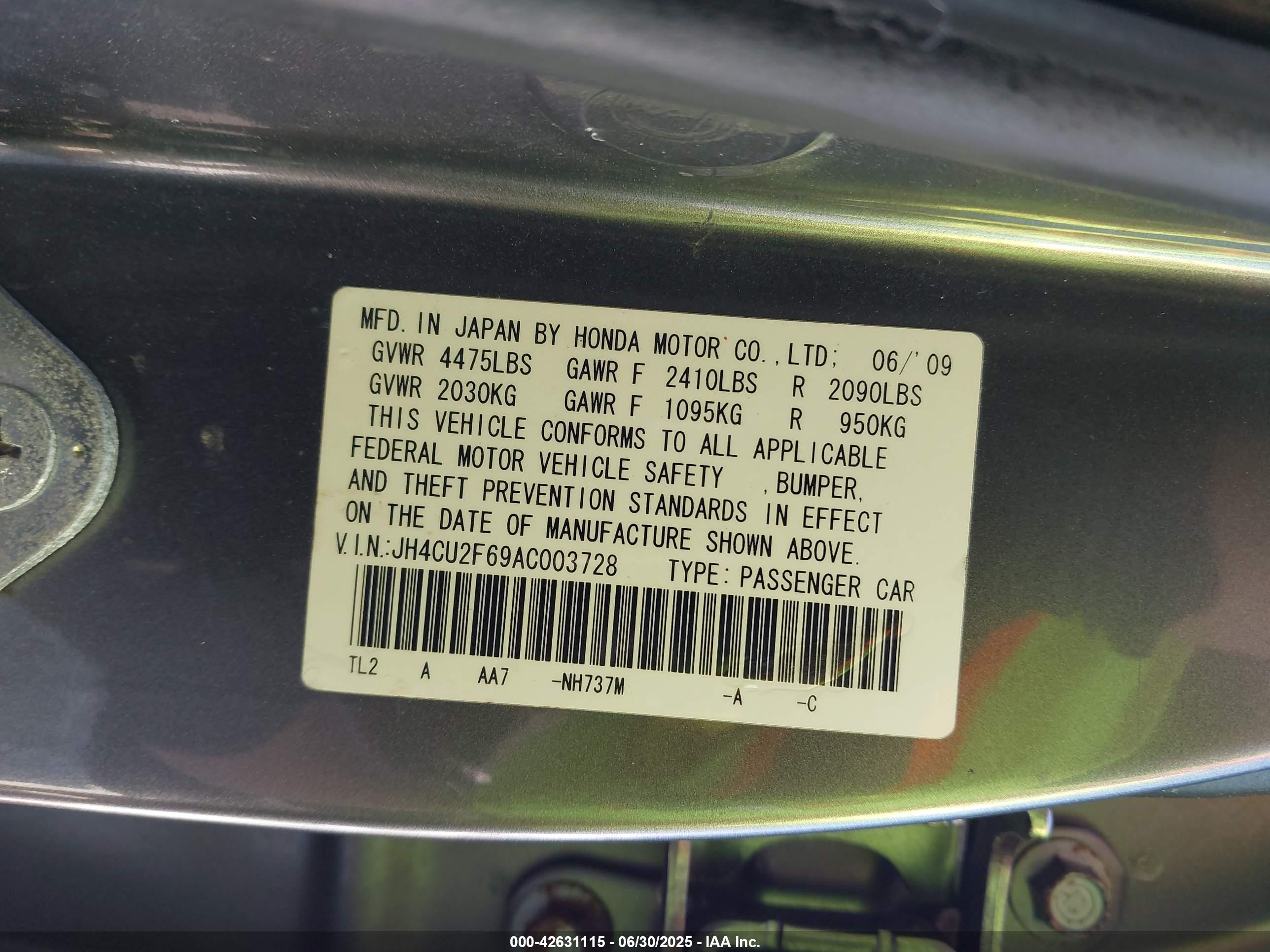ACURA TSX image 9