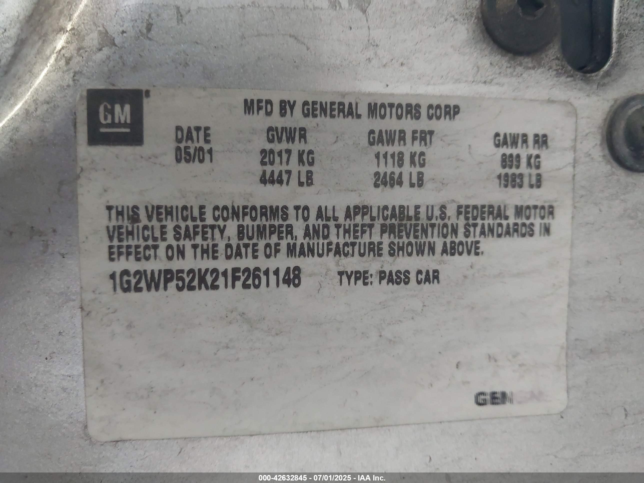 PONTIAC GRAND image 9