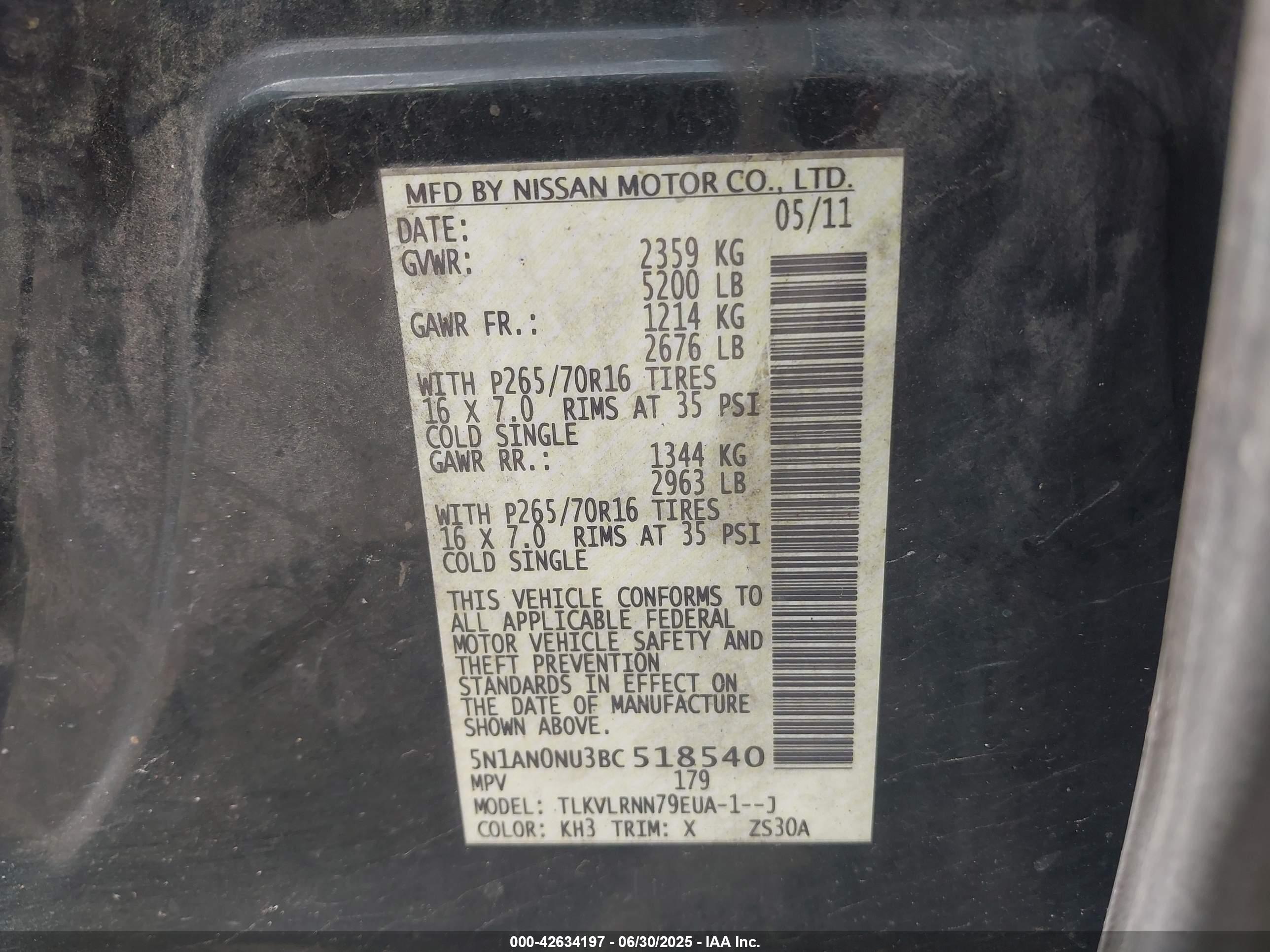 NISSAN XTERRA image 9