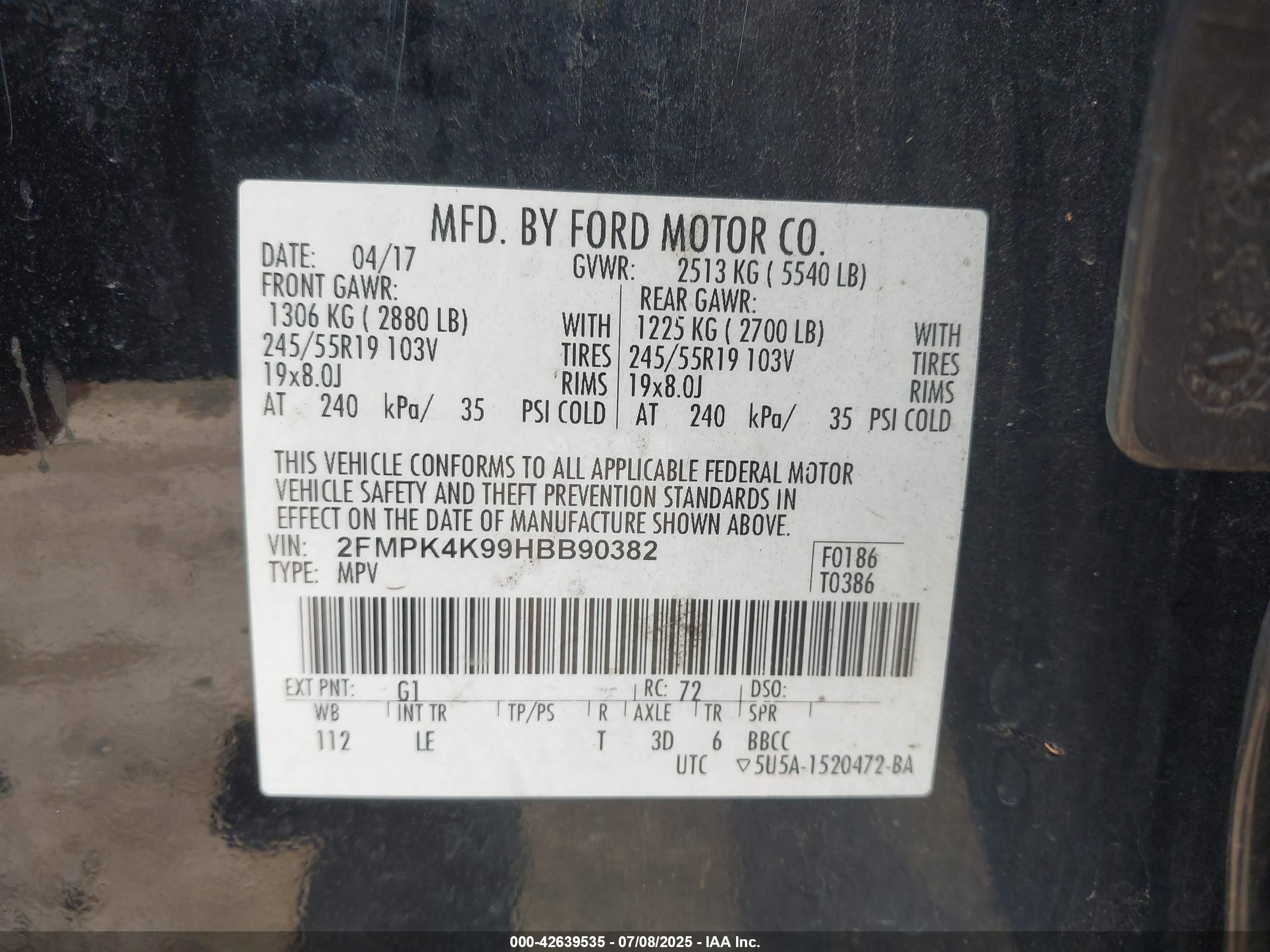FORD EDGE image 9
