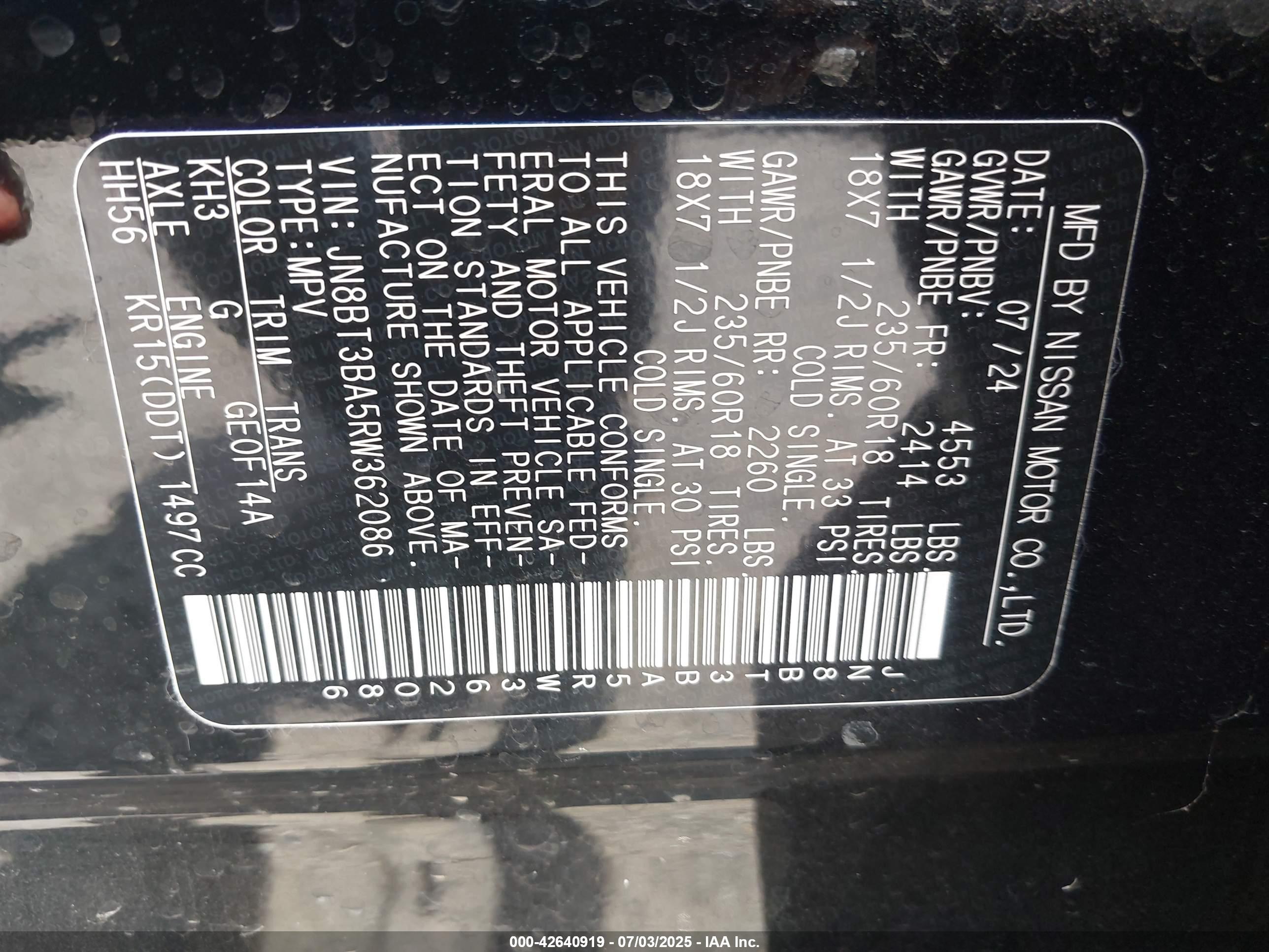 NISSAN ROGUE image 9