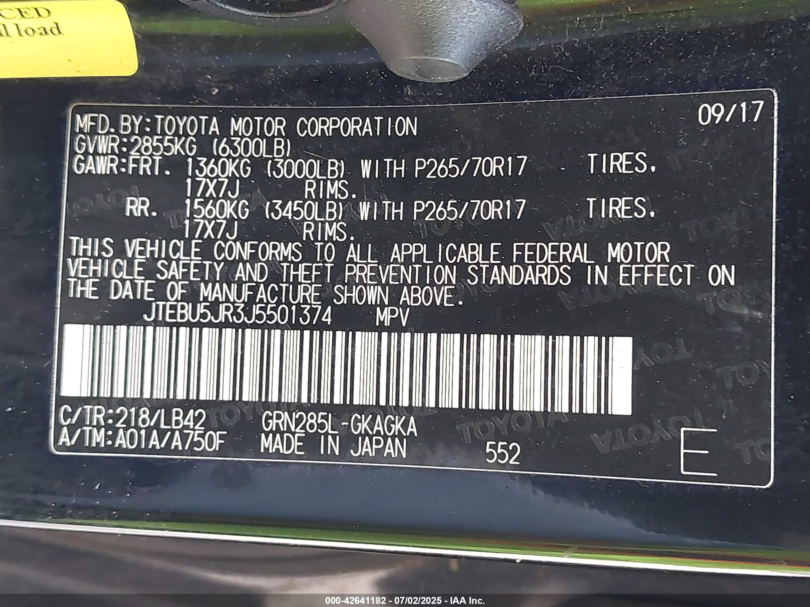 TOYOTA 4RUNNER image 9