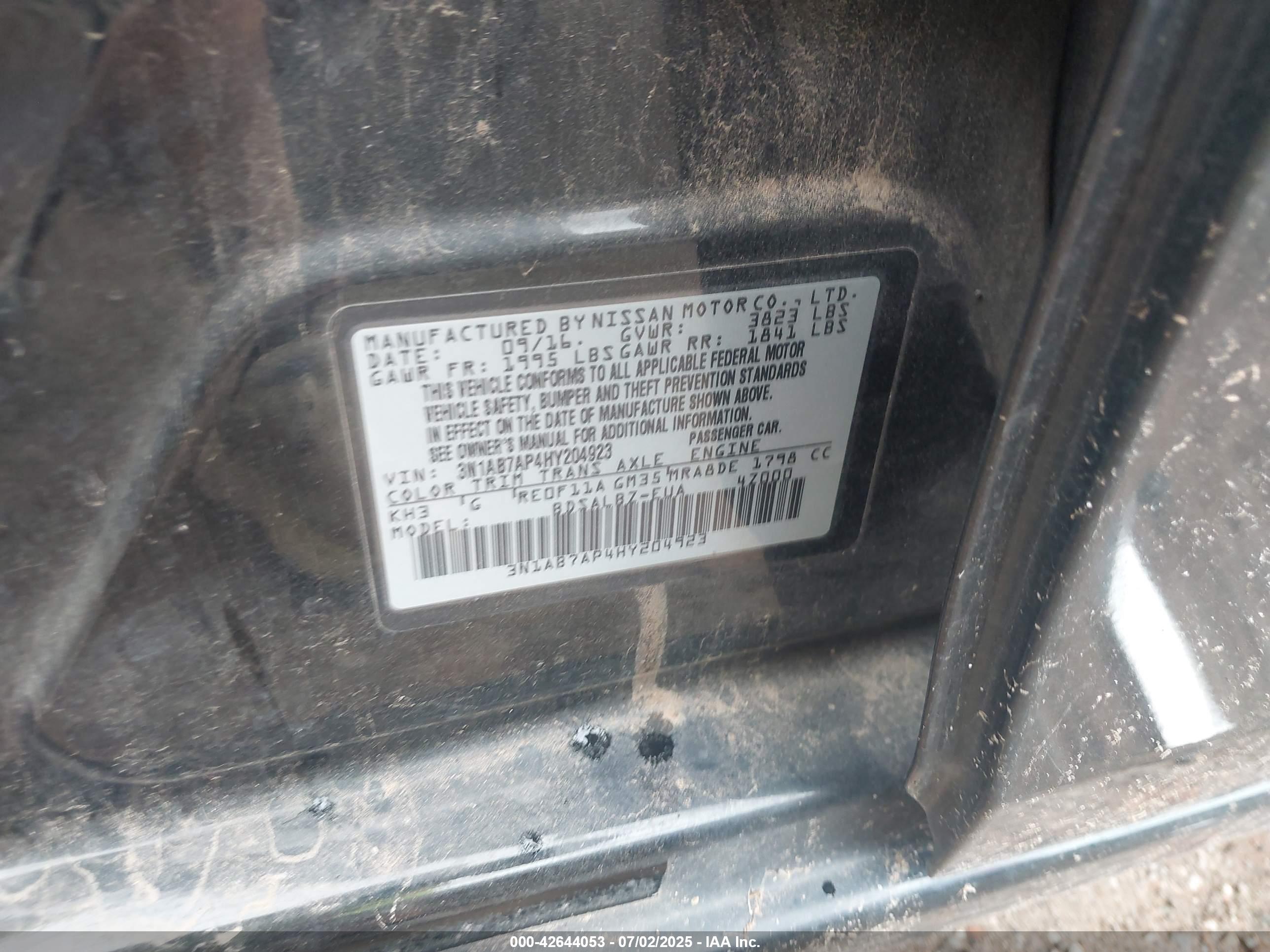 NISSAN SENTRA image 9