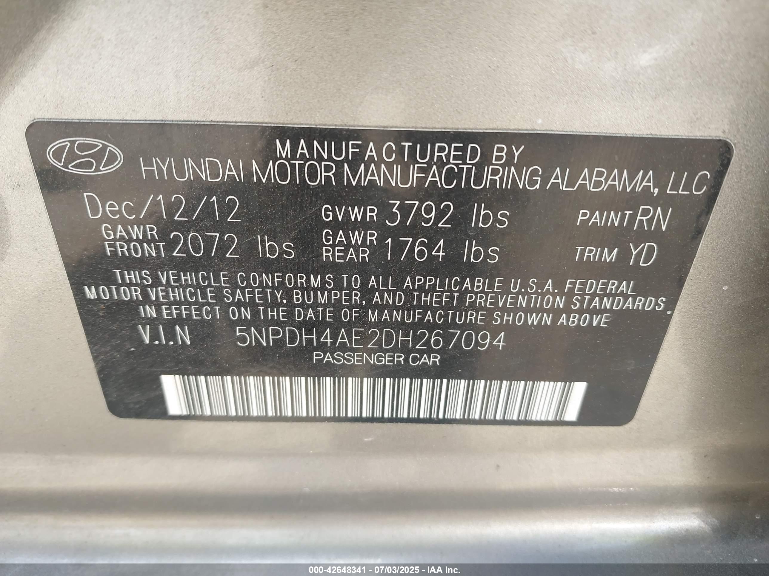 HYUNDAI ELANTRA image 9