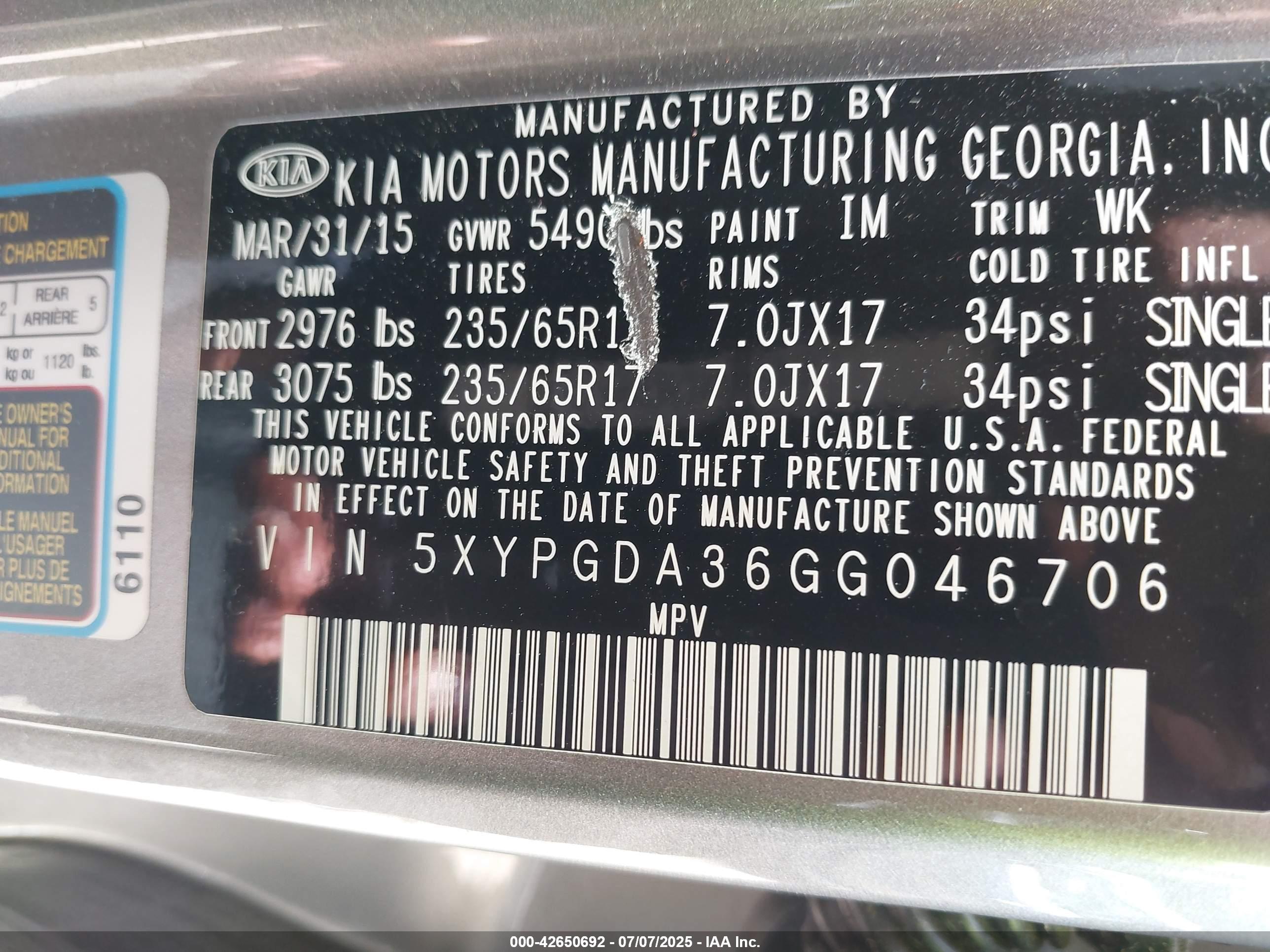 KIA SORENTO image 9