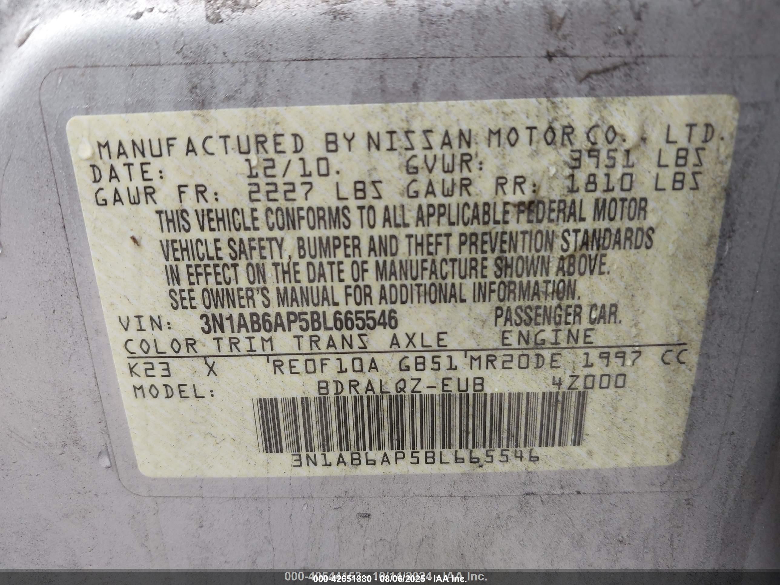 NISSAN SENTRA image 9