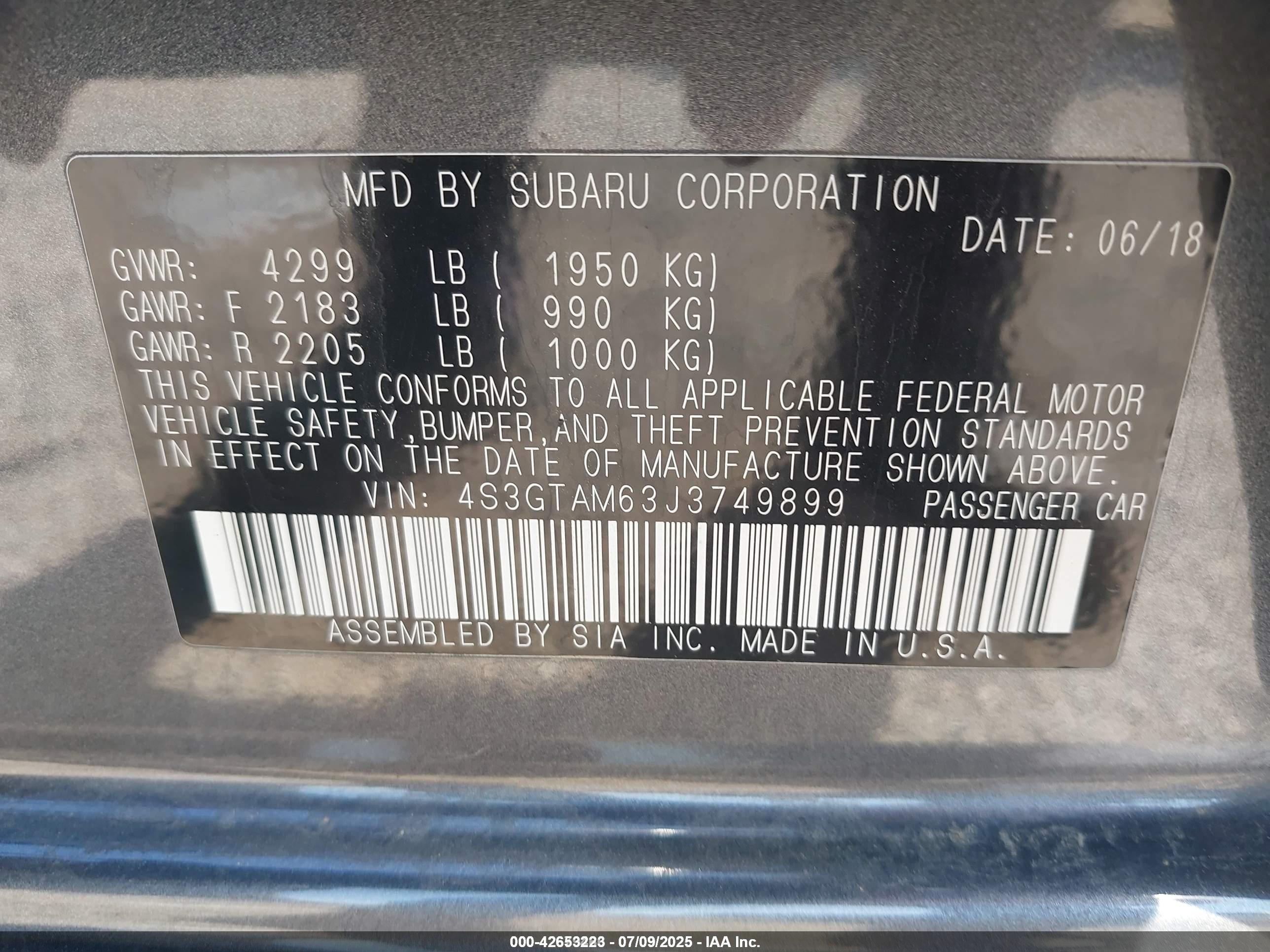 SUBARU IMPREZA image 9