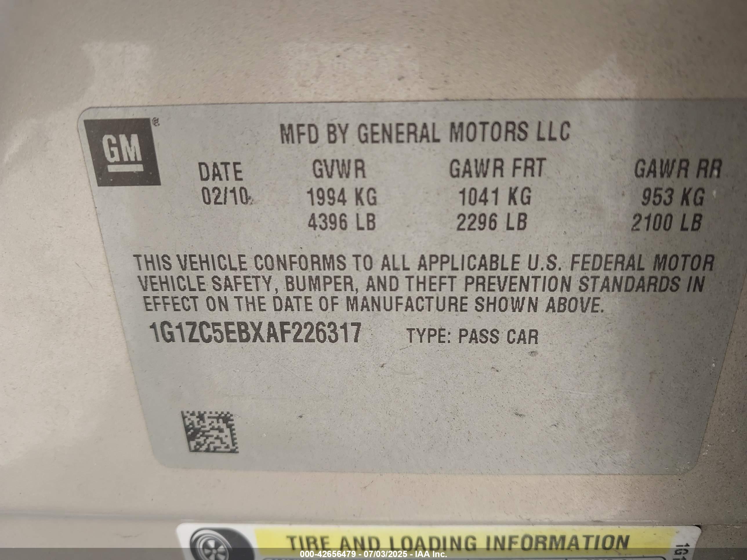 CHEVROLET MALIBU image 9