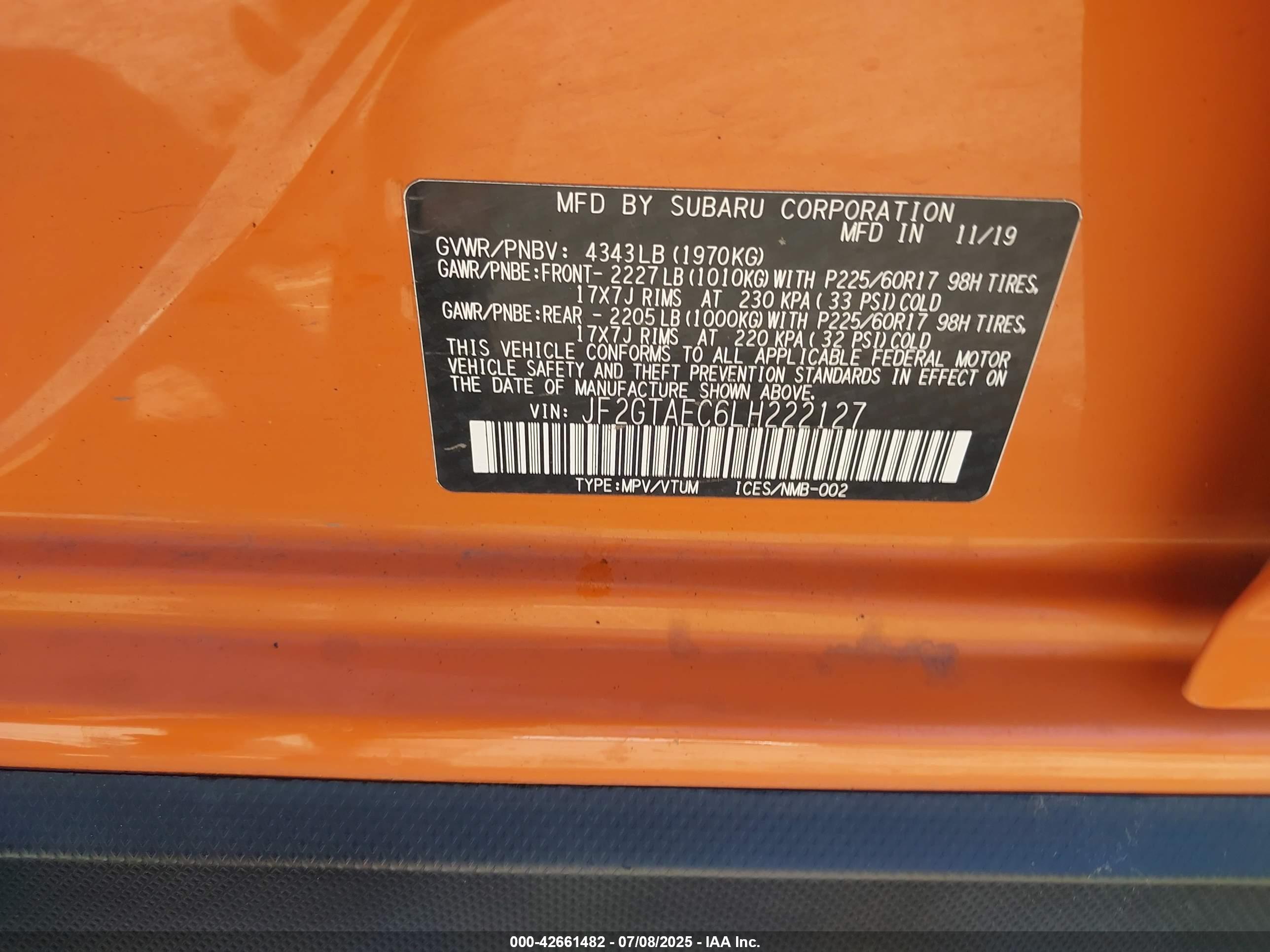 SUBARU CROSSTREK image 9