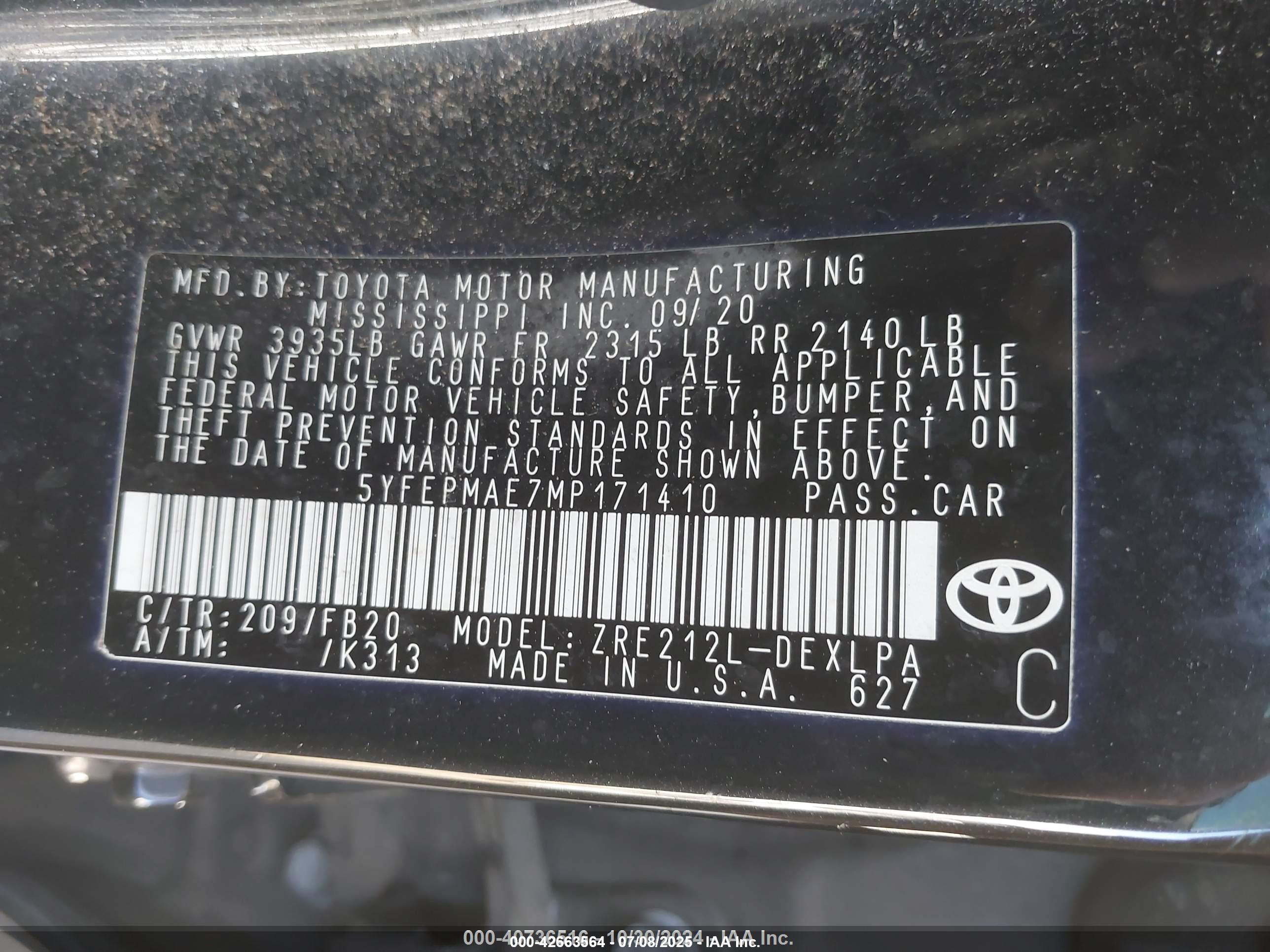 TOYOTA COROLLA image 9