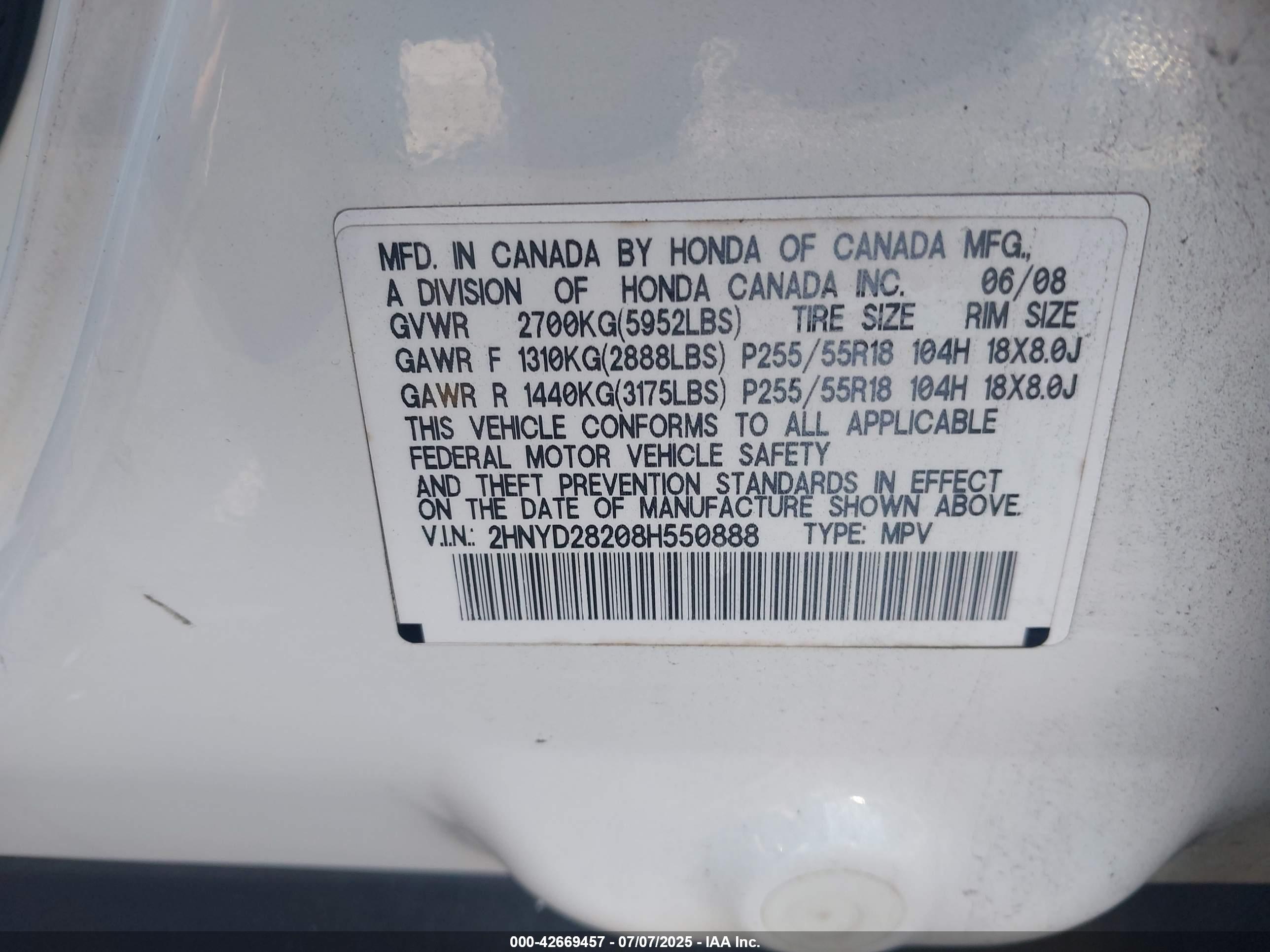ACURA MDX image 9
