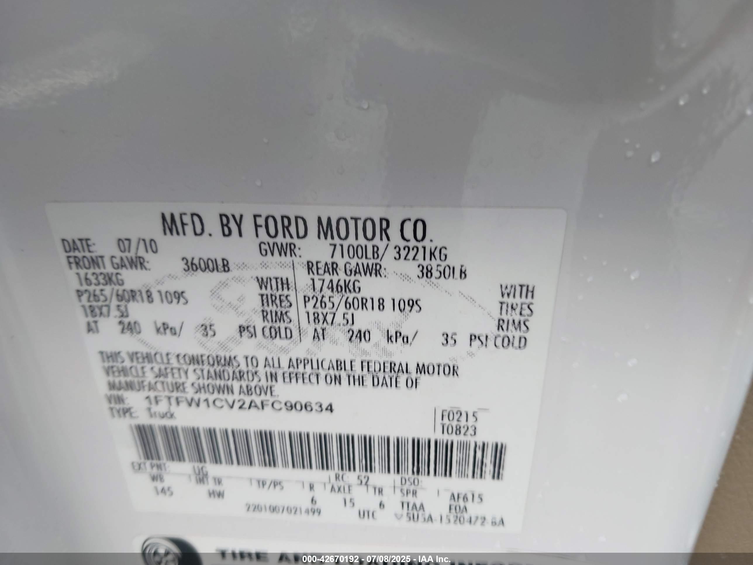 FORD F-150 image 9