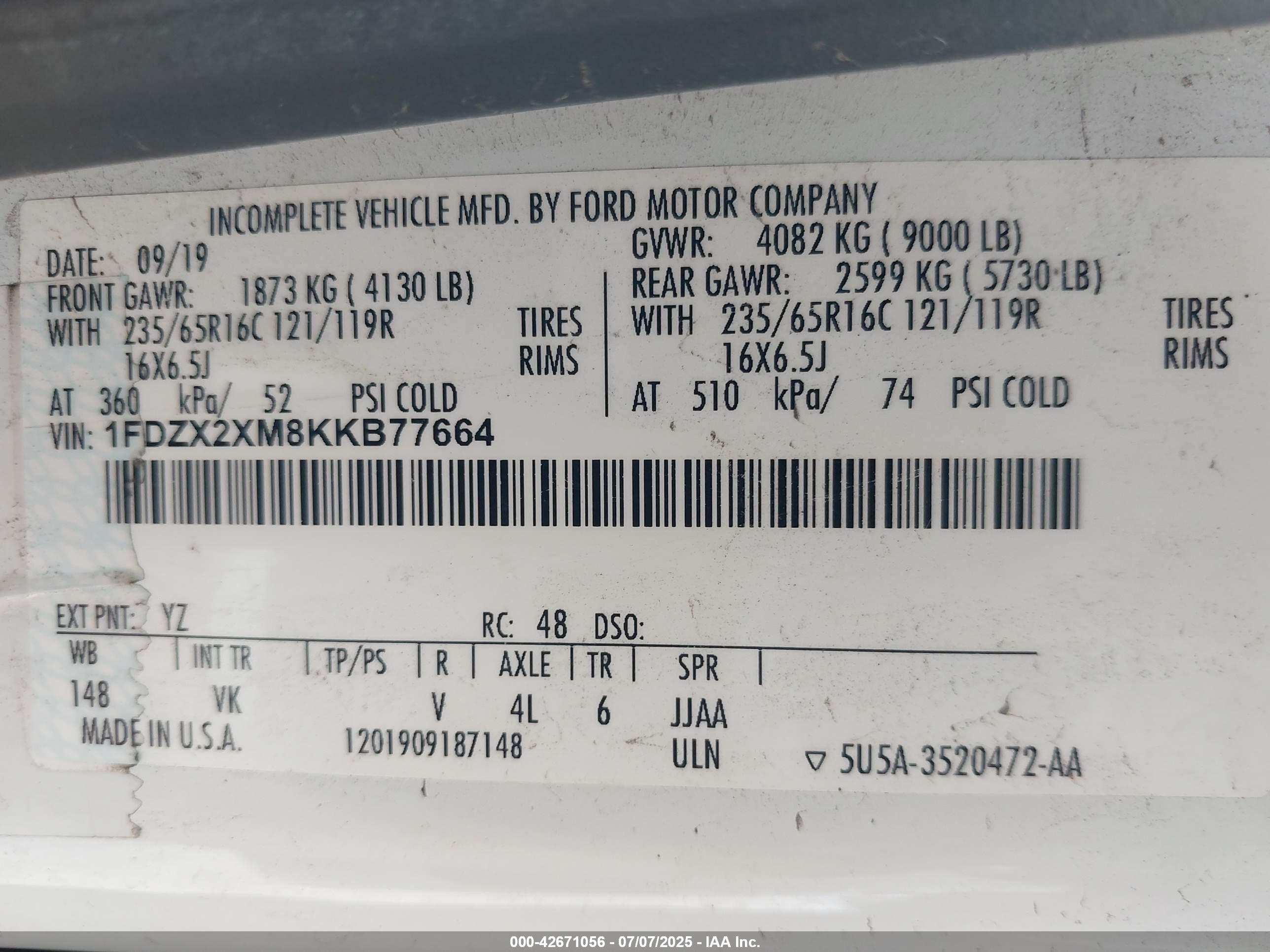 FORD TRANSIT-350 image 9