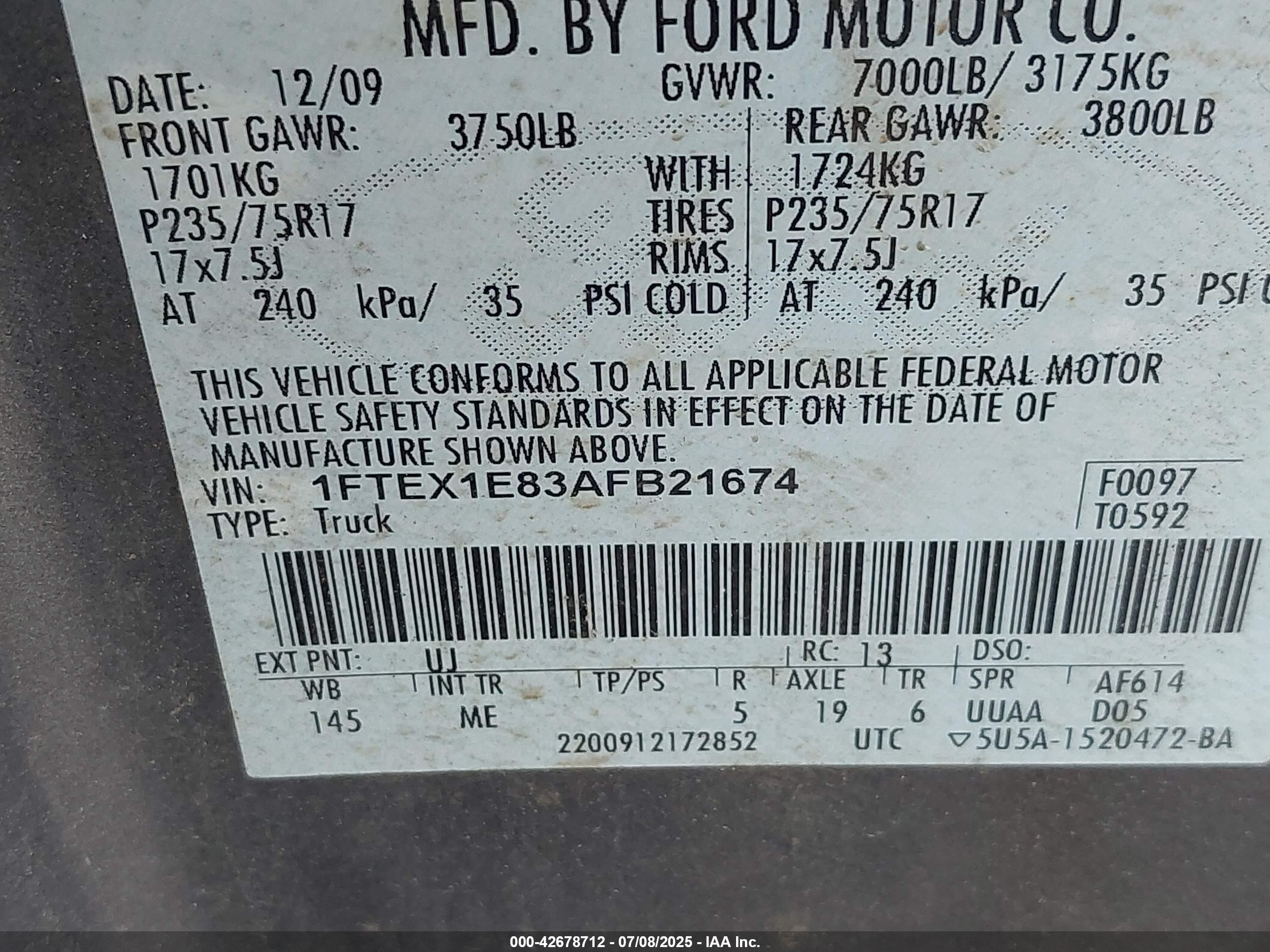 FORD F-150 image 9