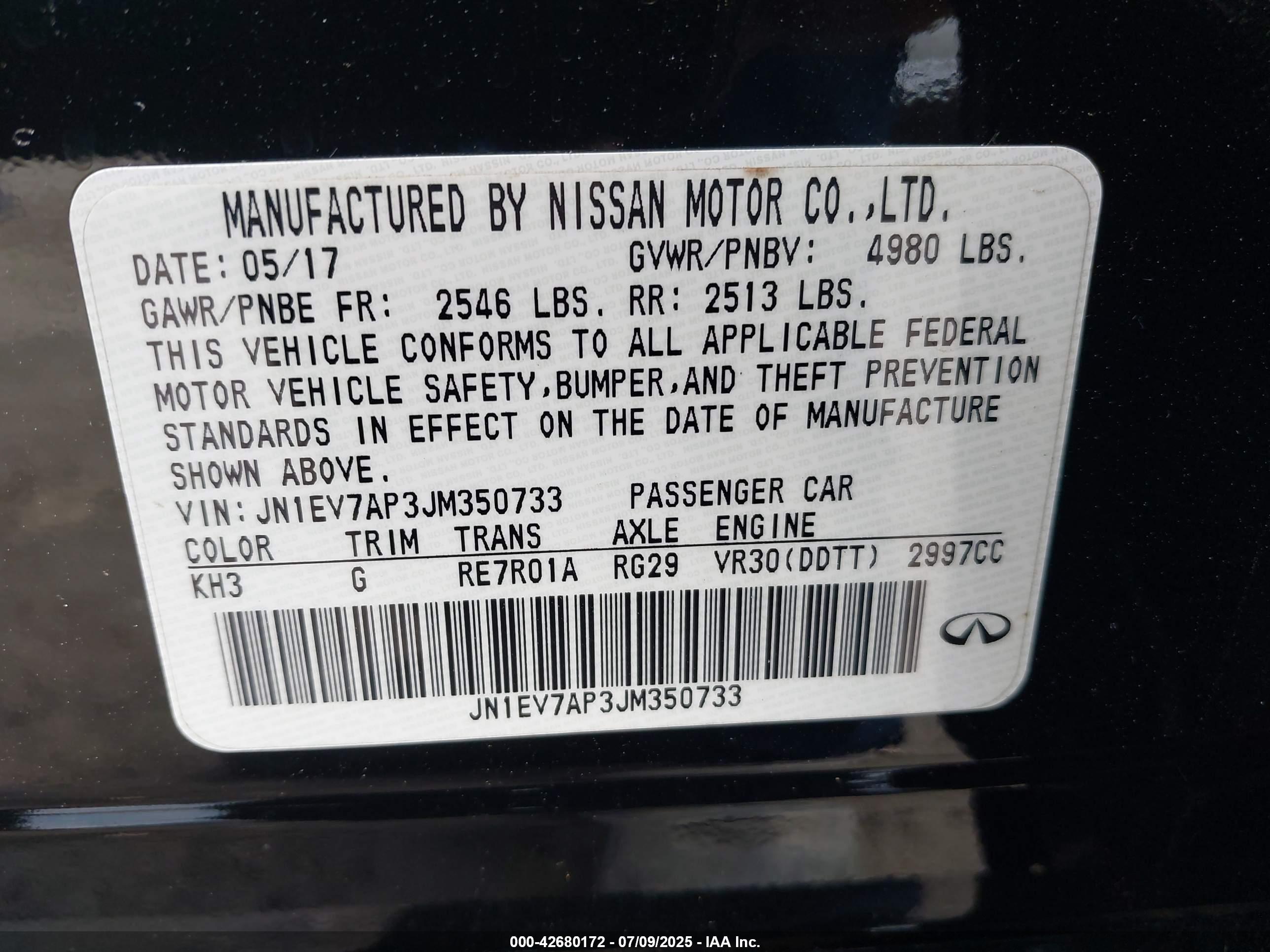 INFINITI Q50 image 9