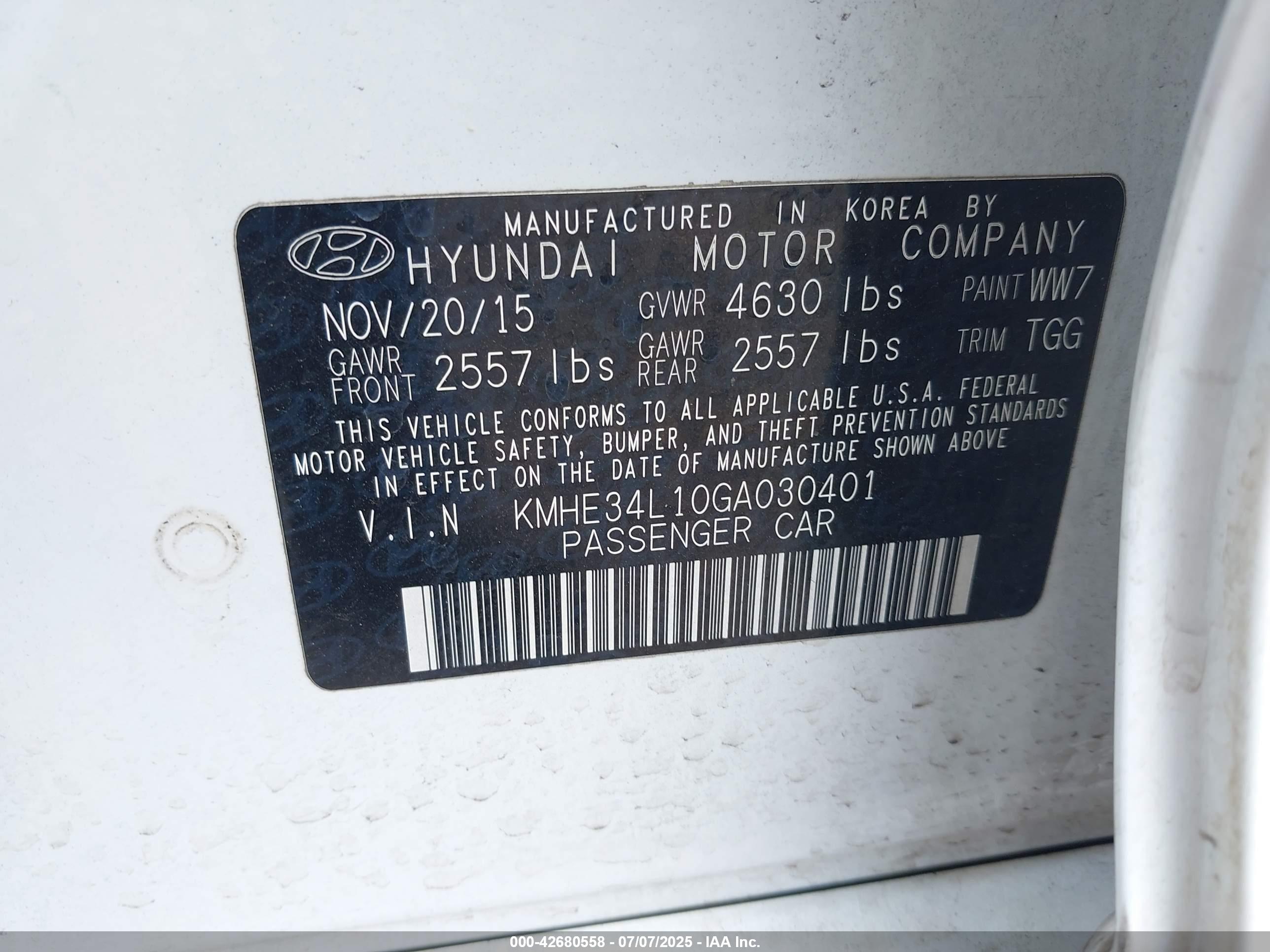 HYUNDAI SONATA image 9