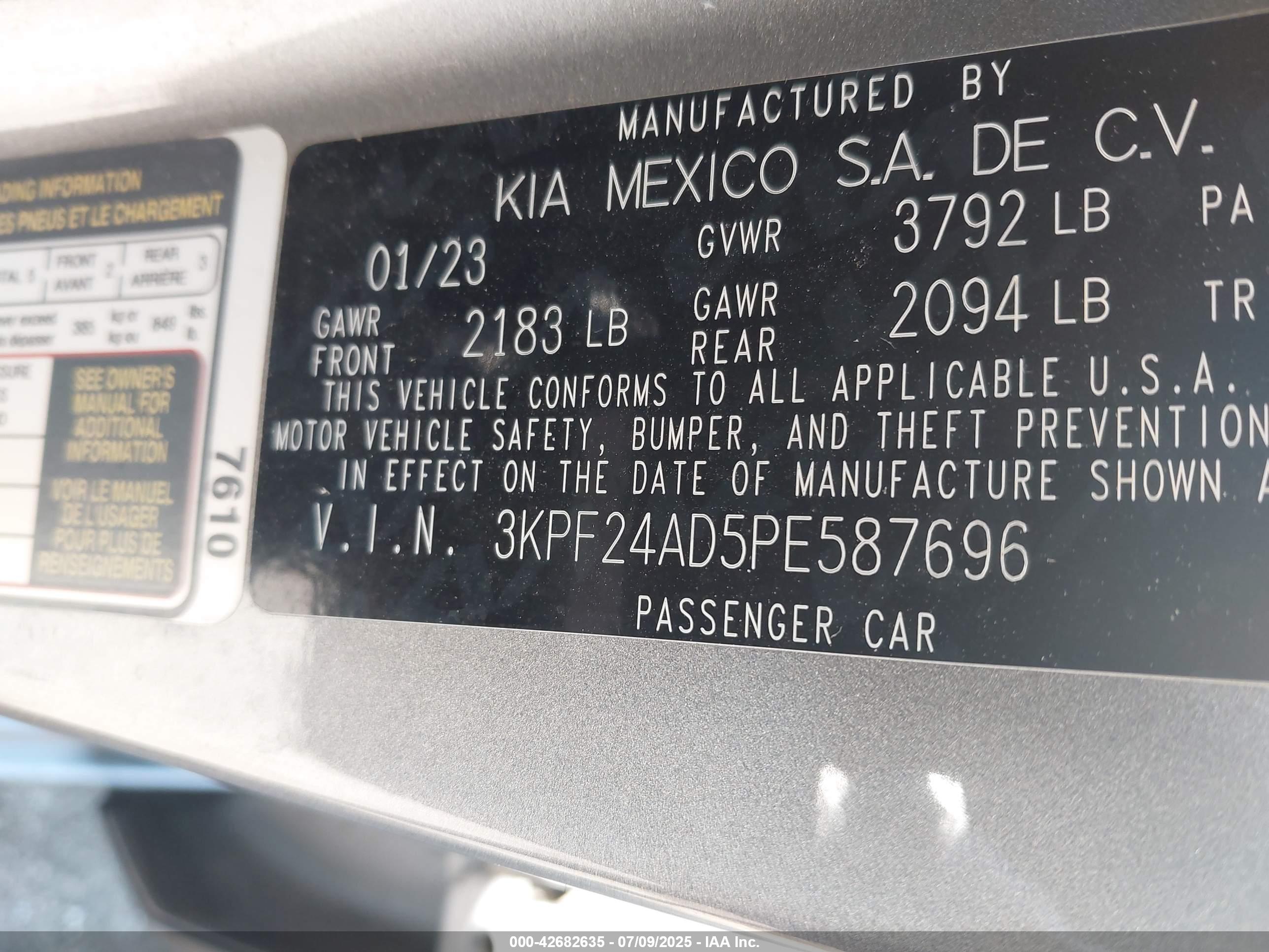 KIA FORTE image 9