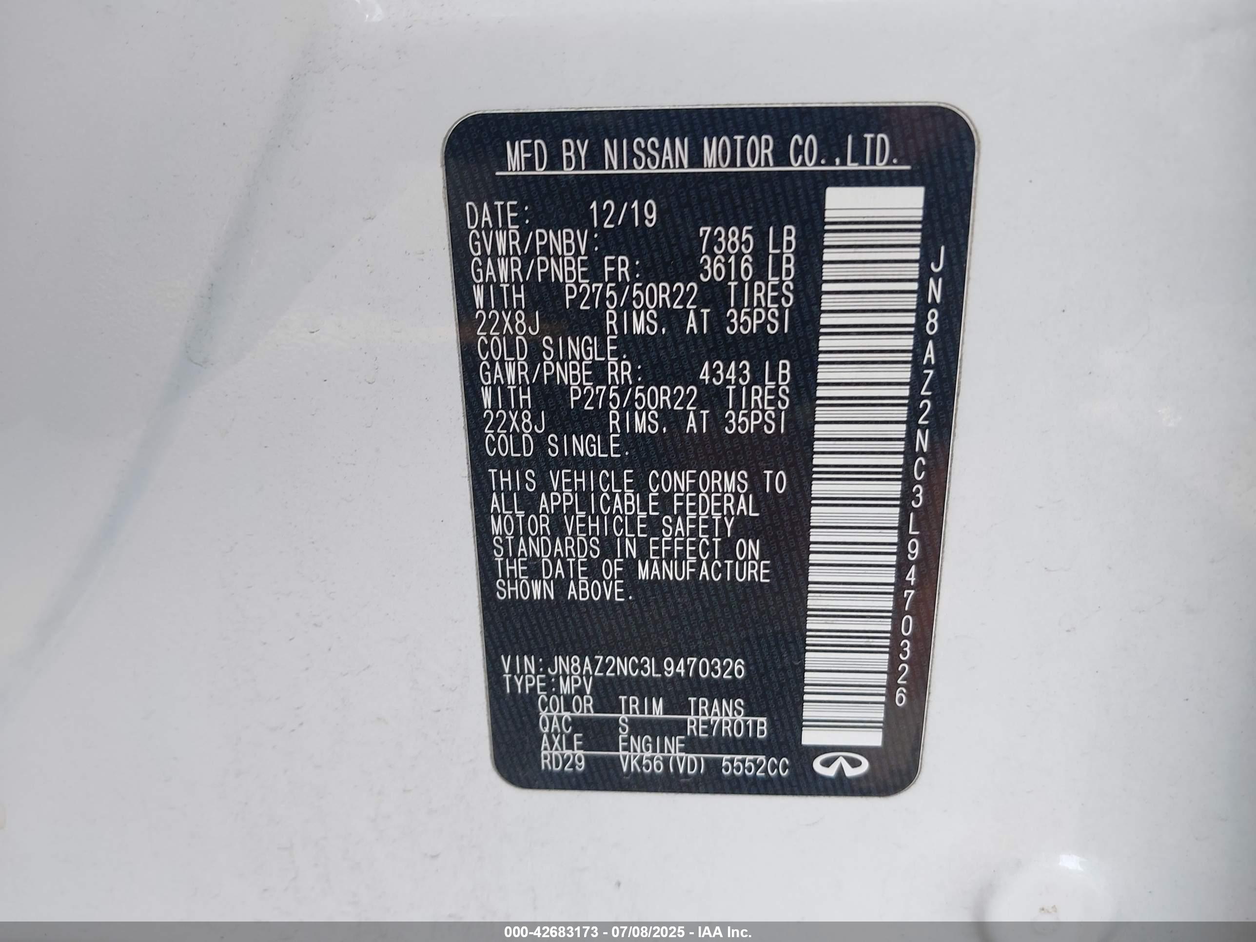INFINITI QX80 image 9