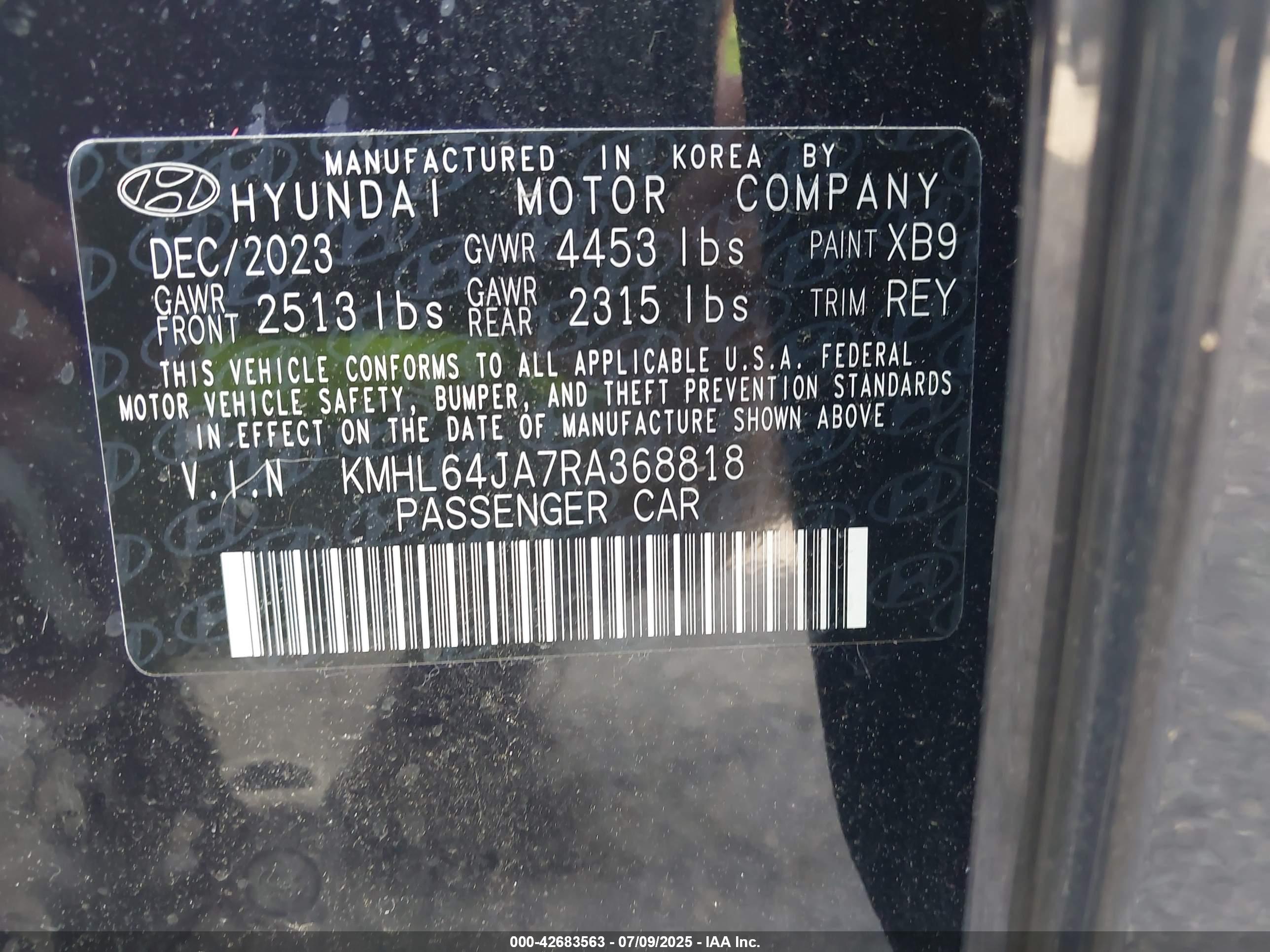 HYUNDAI SONATA image 9