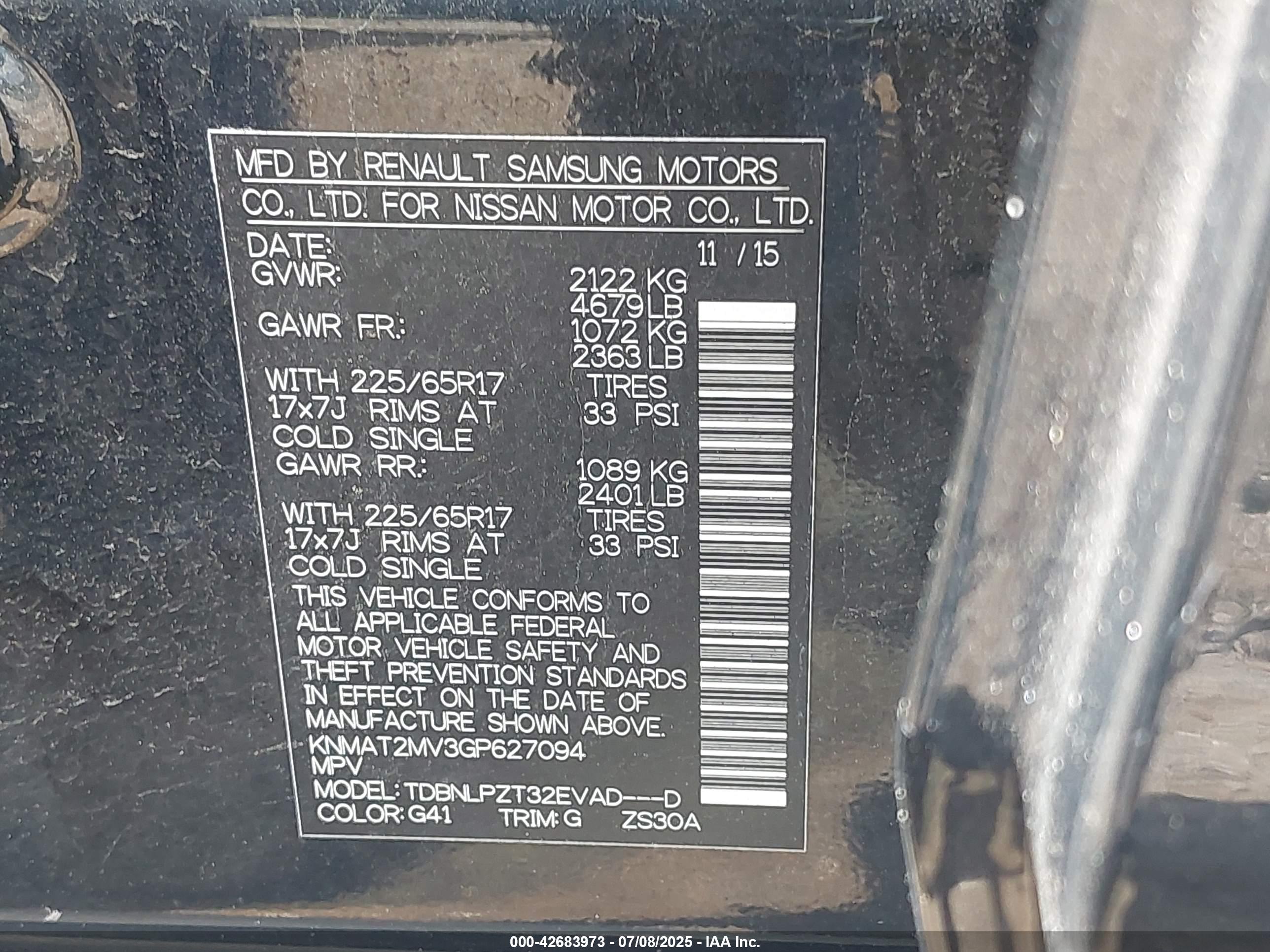 NISSAN ROGUE image 9