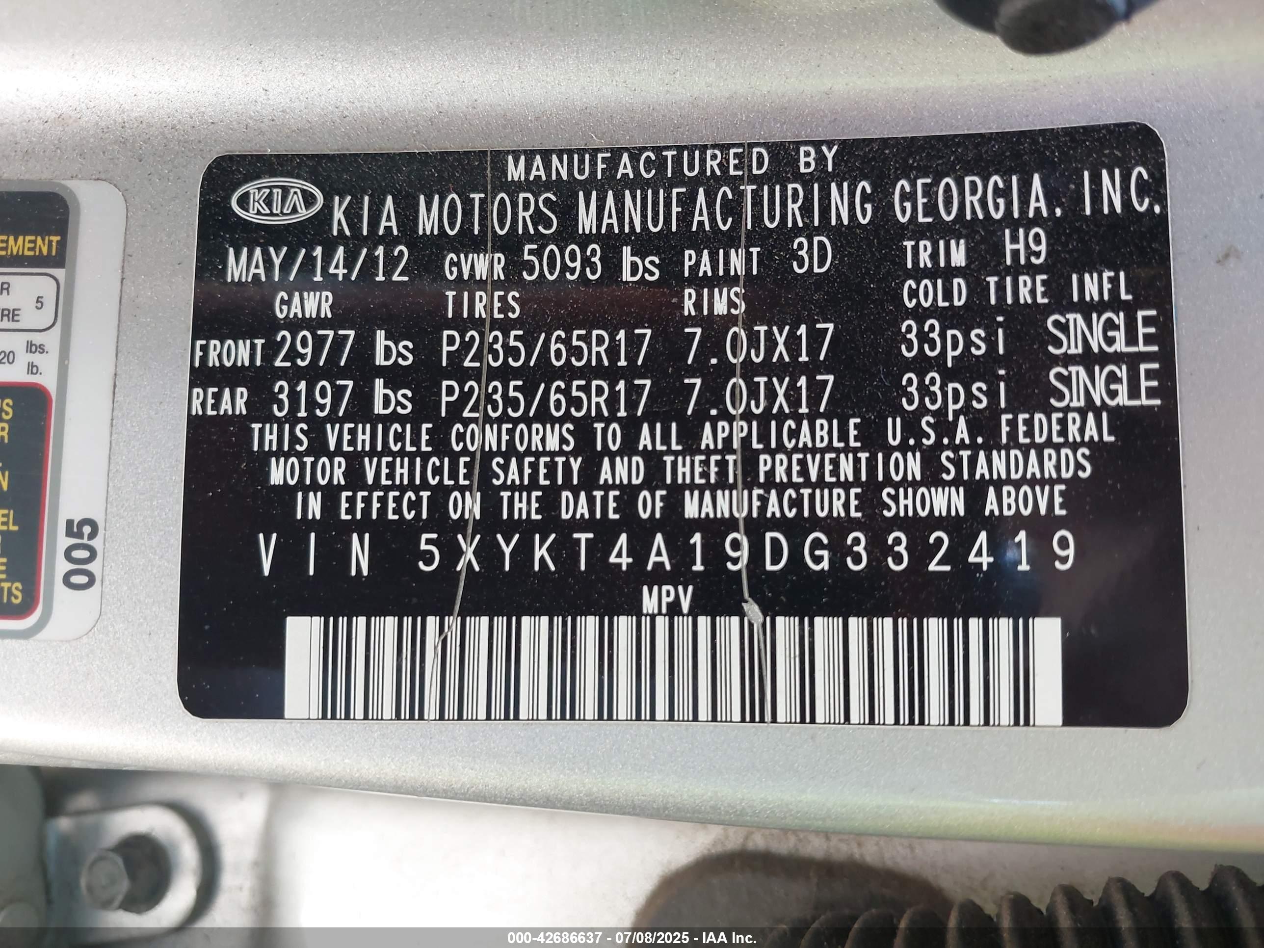 KIA SORENTO image 9
