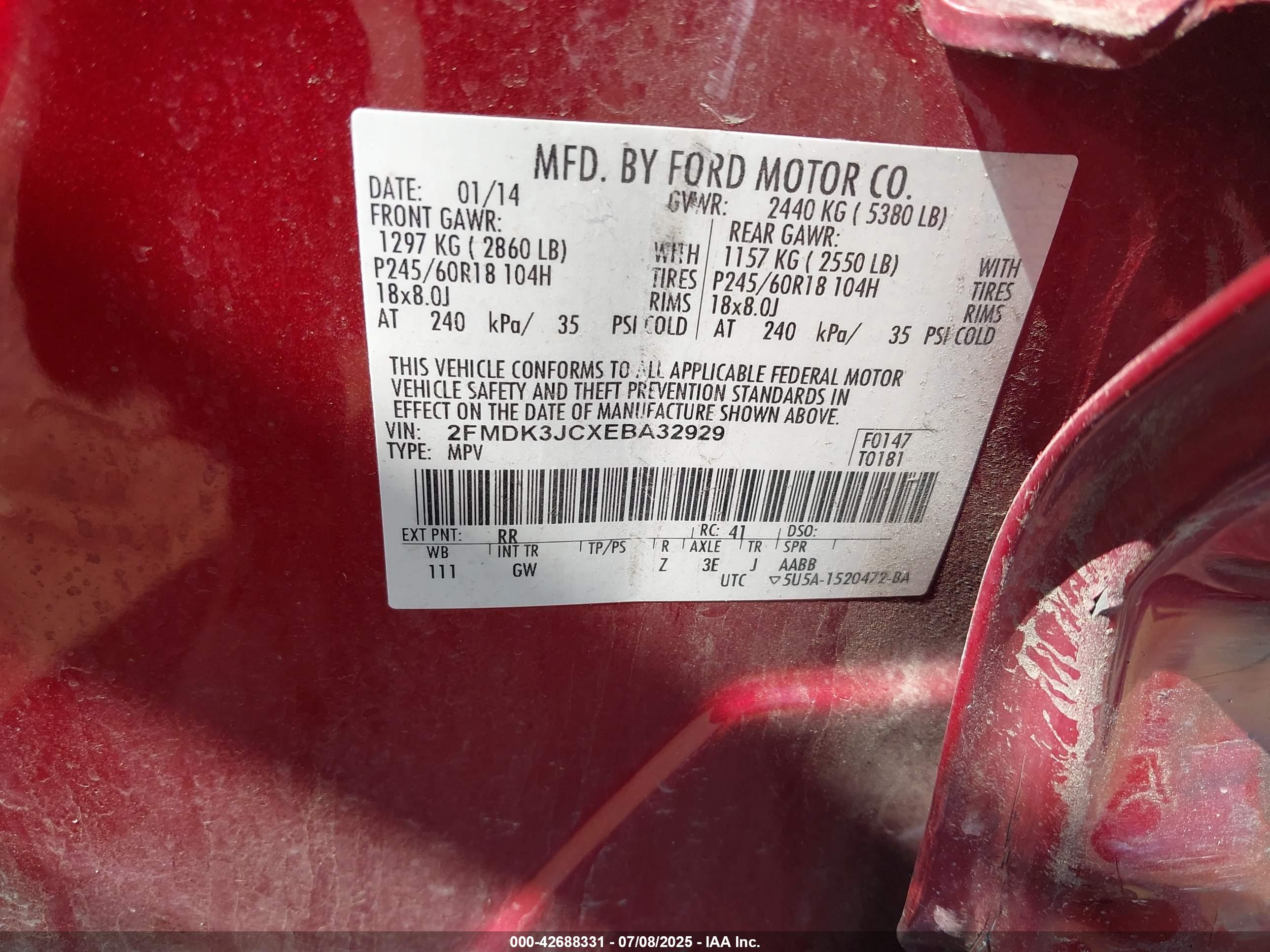 FORD EDGE image 9