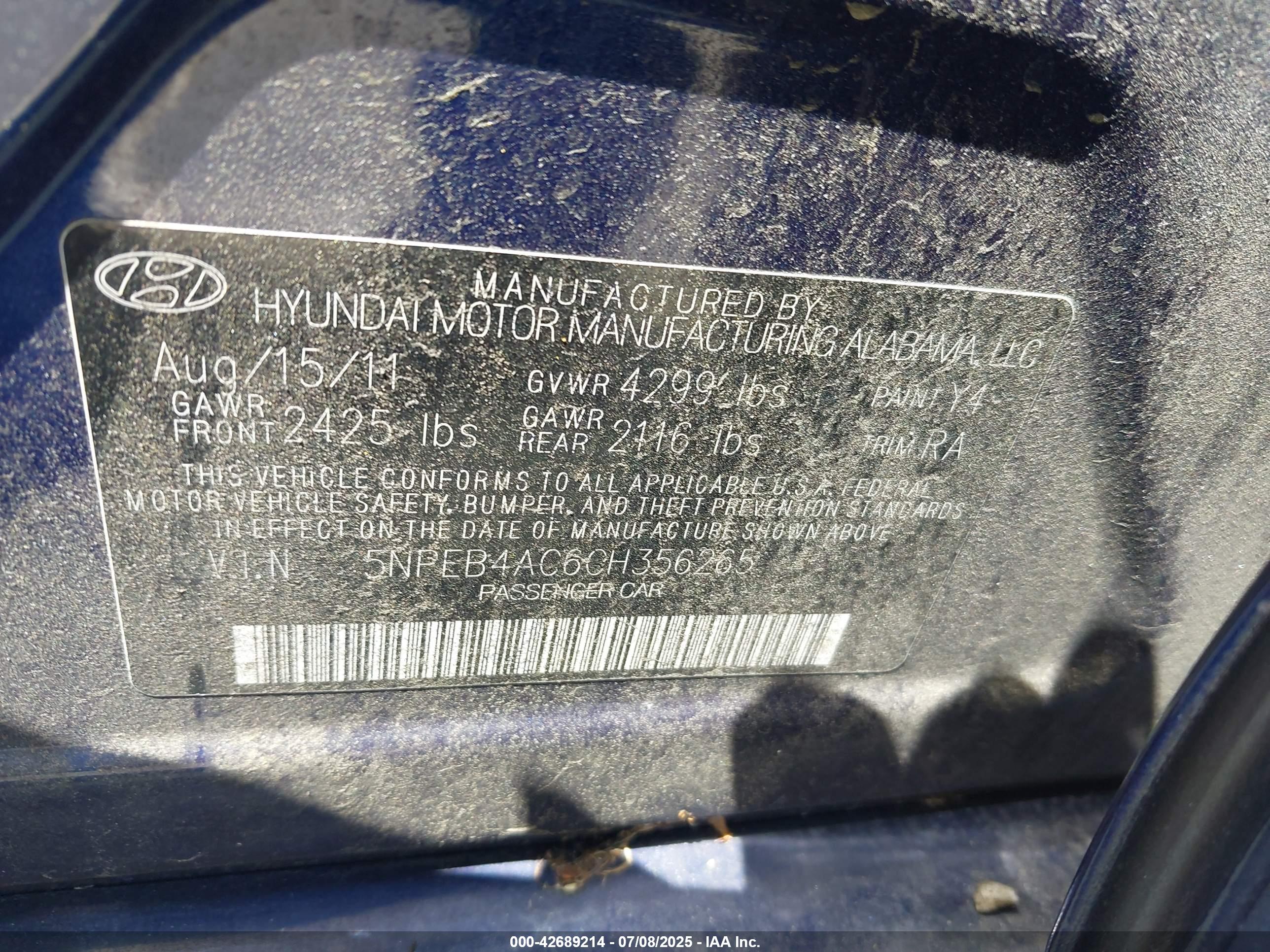 HYUNDAI SONATA image 9