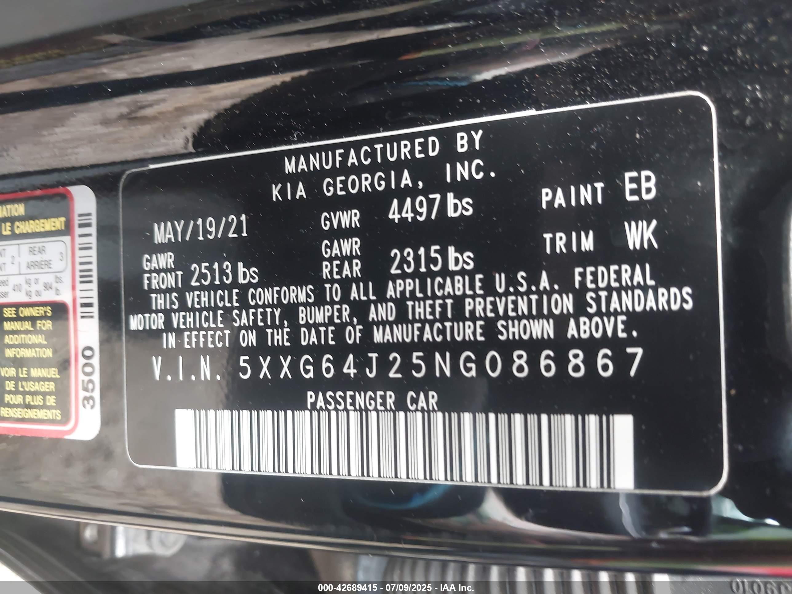 KIA K5 image 9
