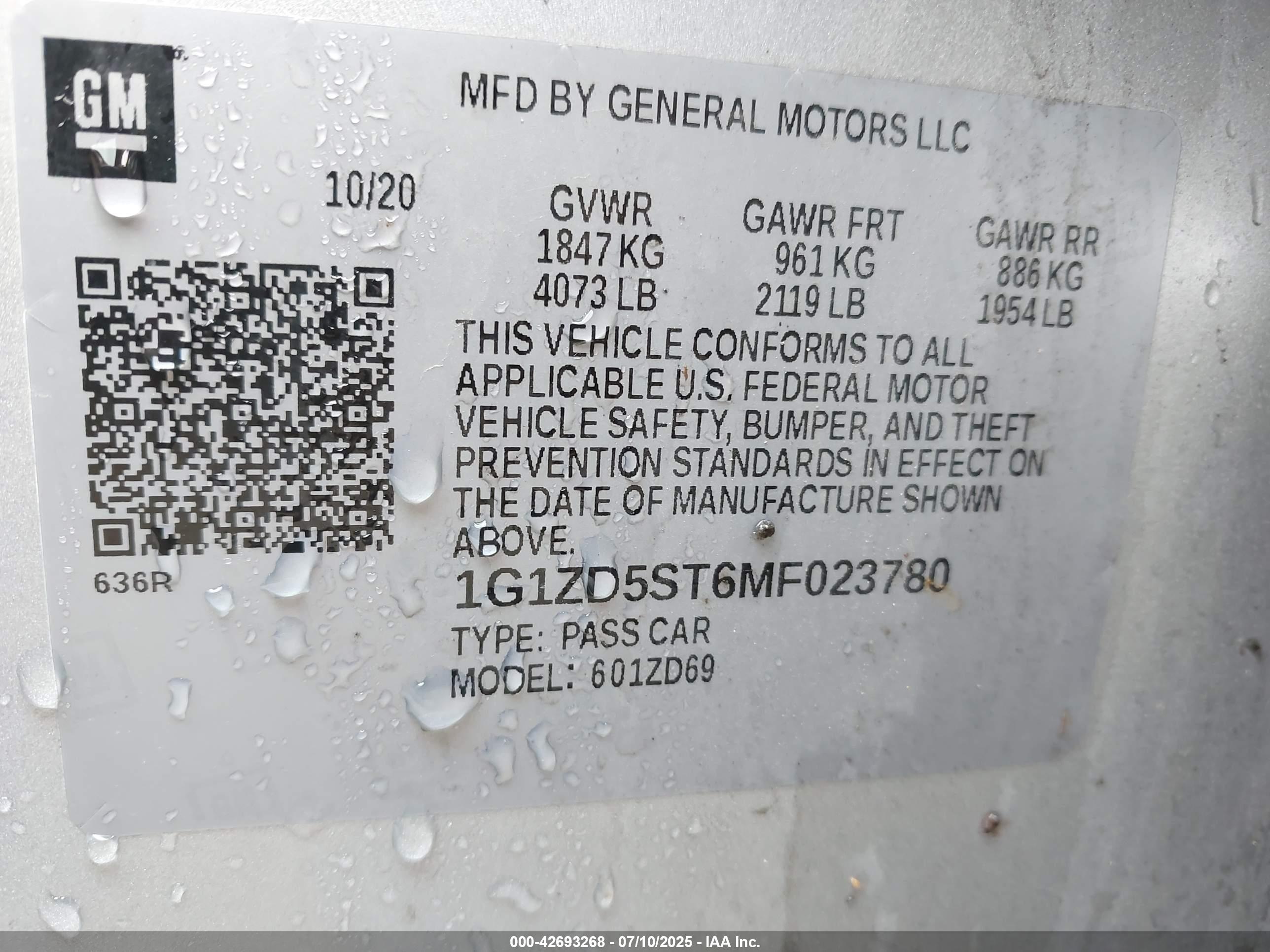 CHEVROLET MALIBU image 9