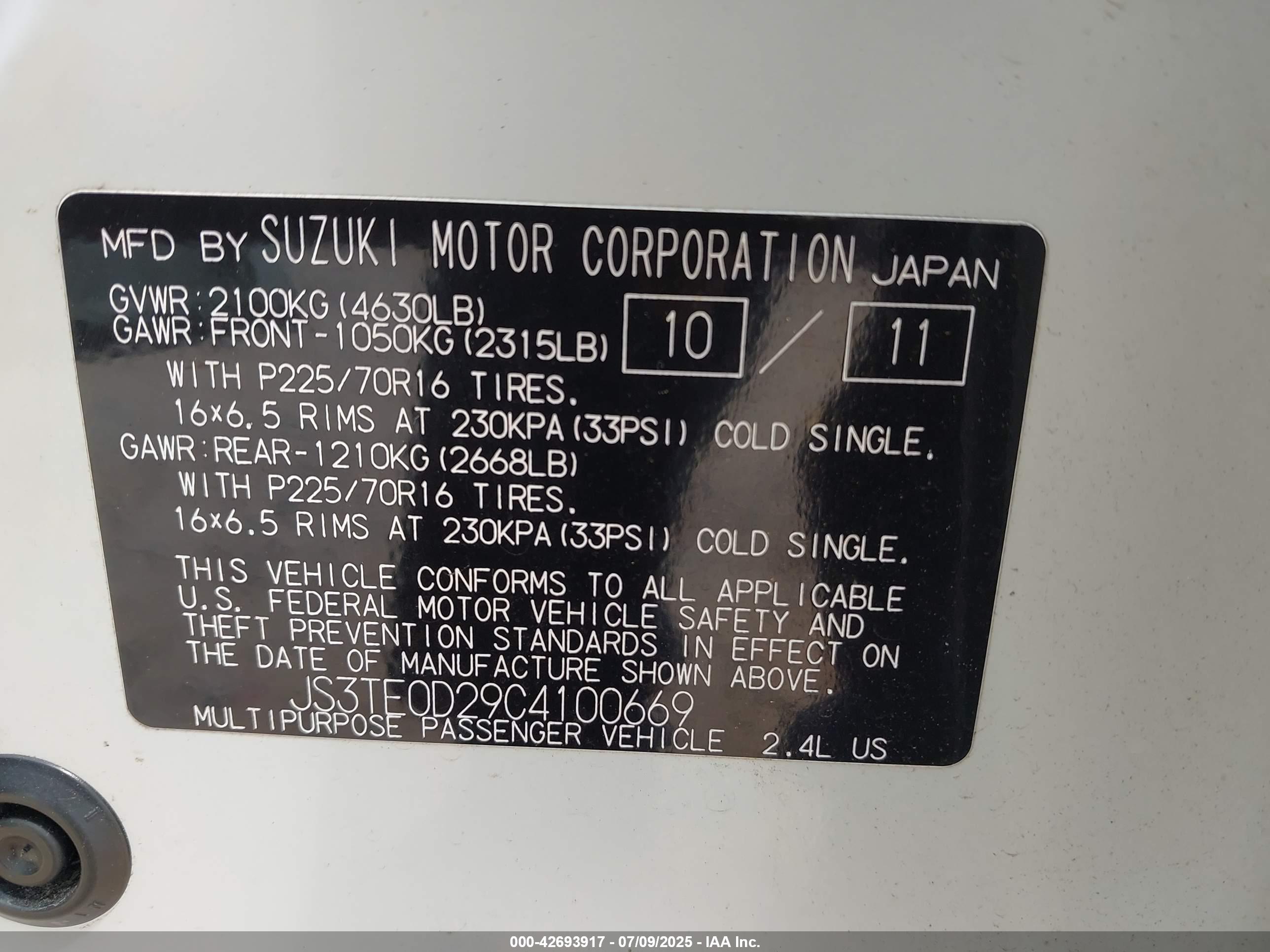SUZUKI GRAND image 9