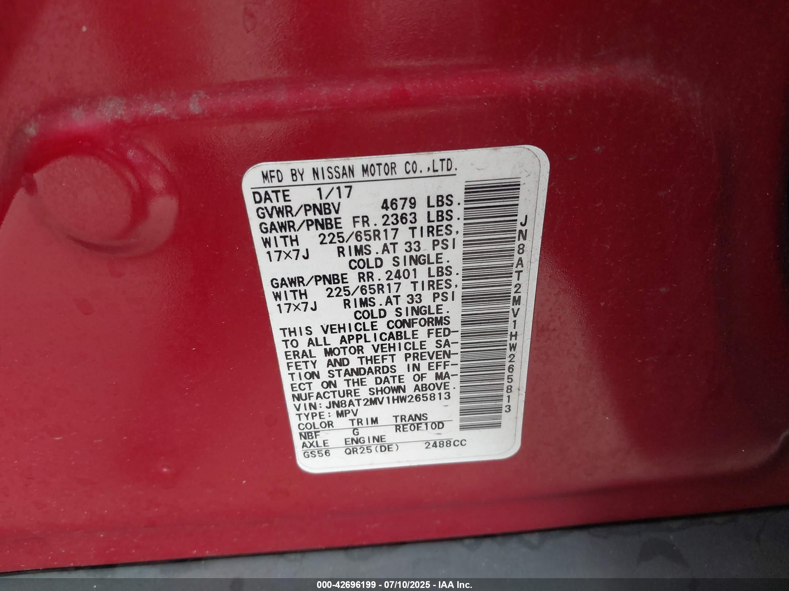 NISSAN ROGUE image 9