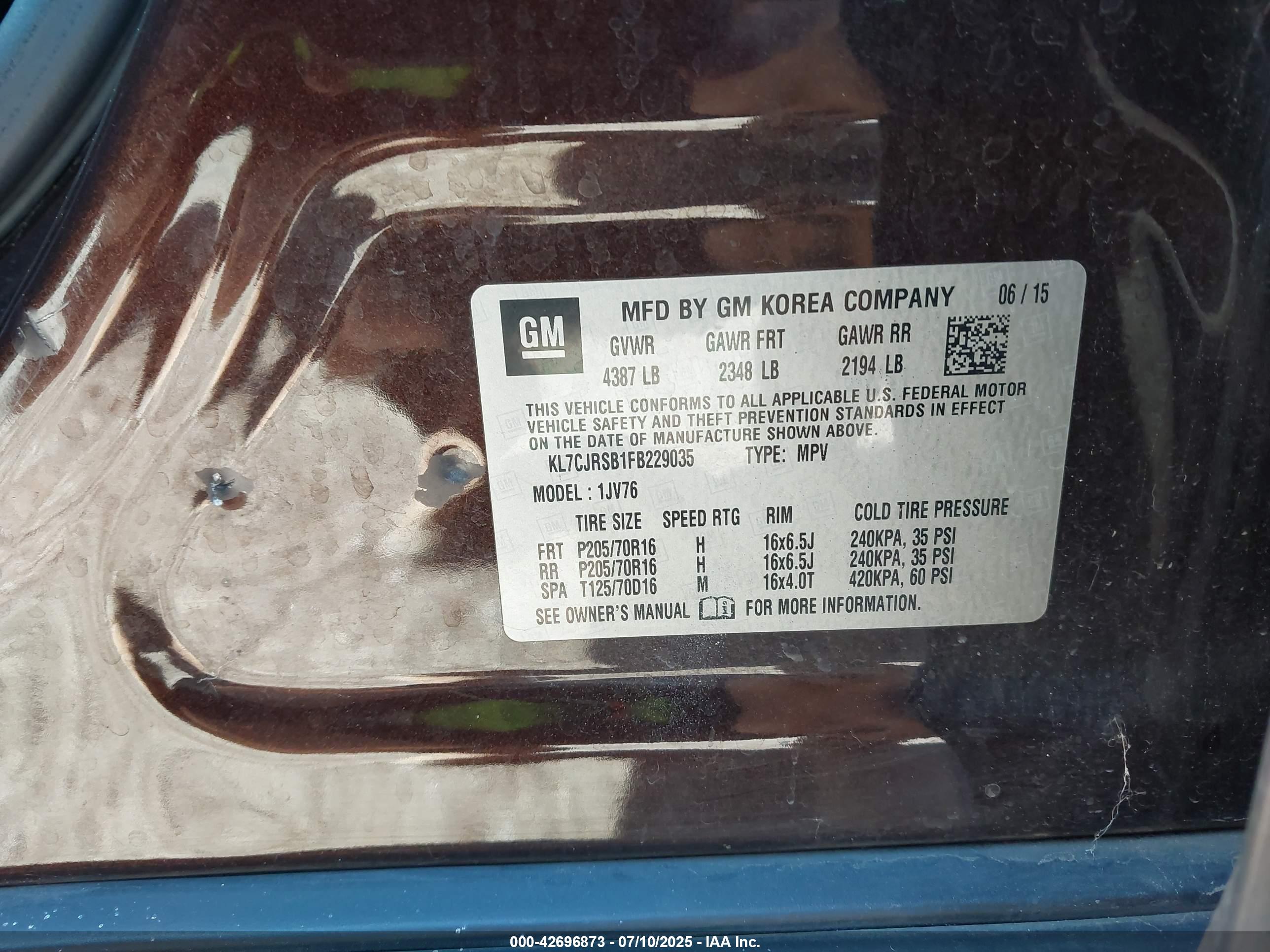 CHEVROLET TRAX image 9