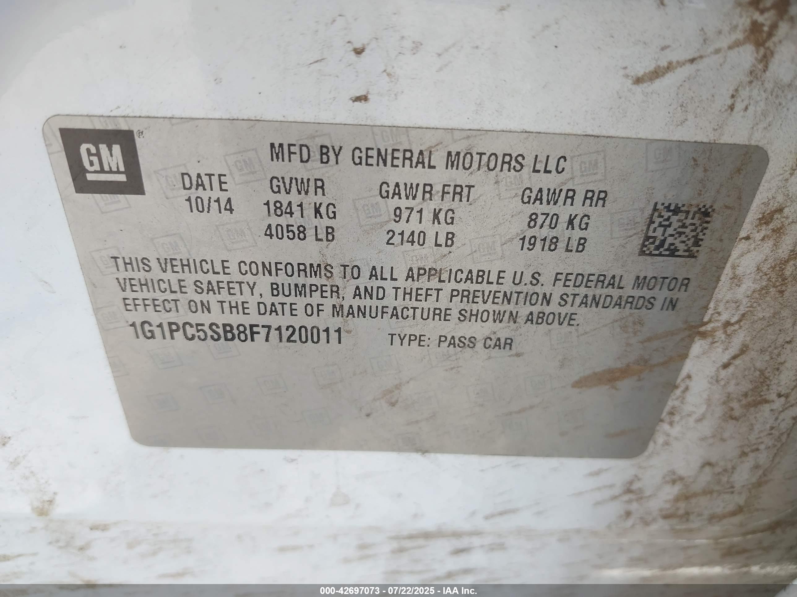 CHEVROLET CRUZE image 9