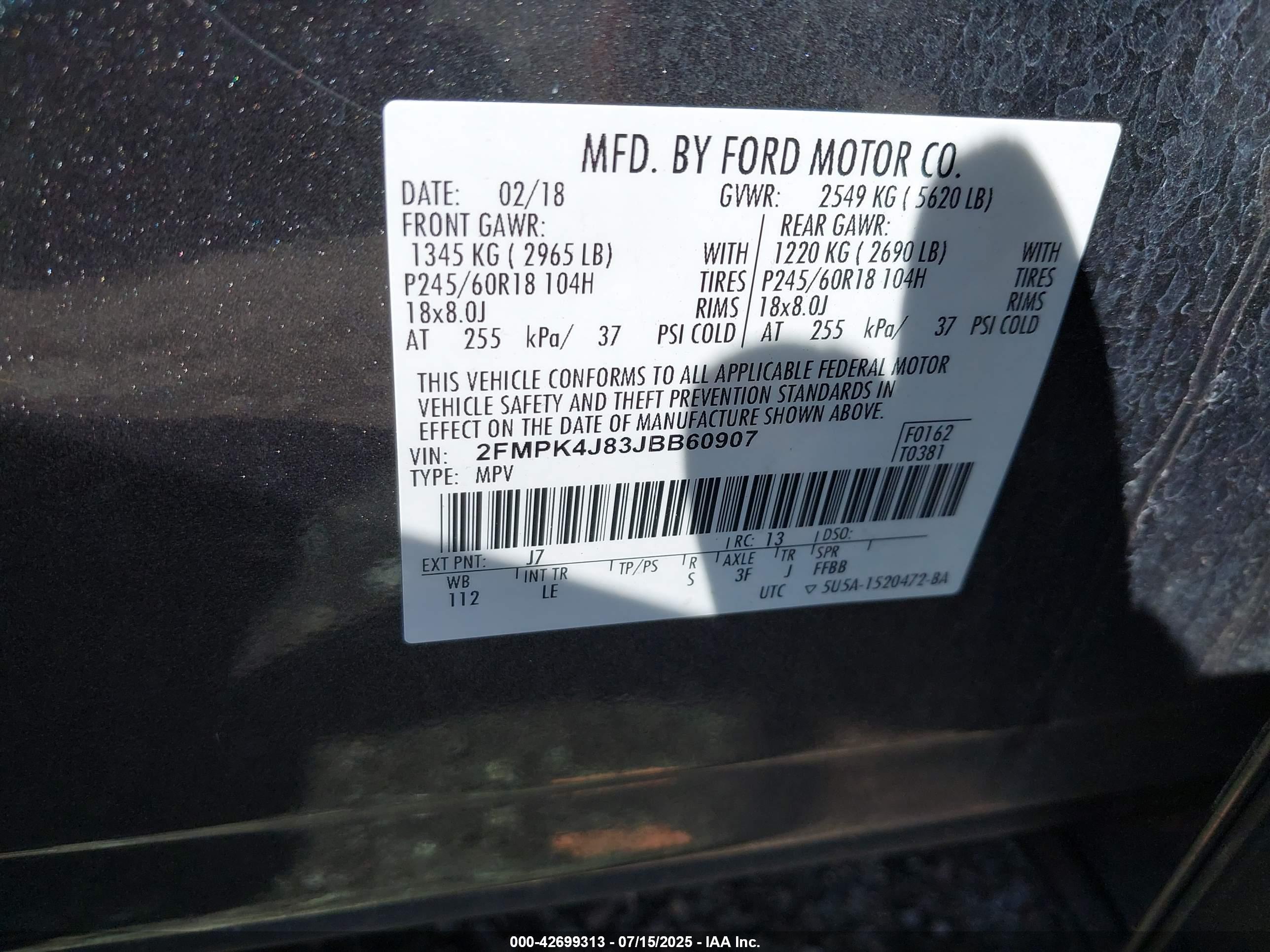 FORD EDGE image 9