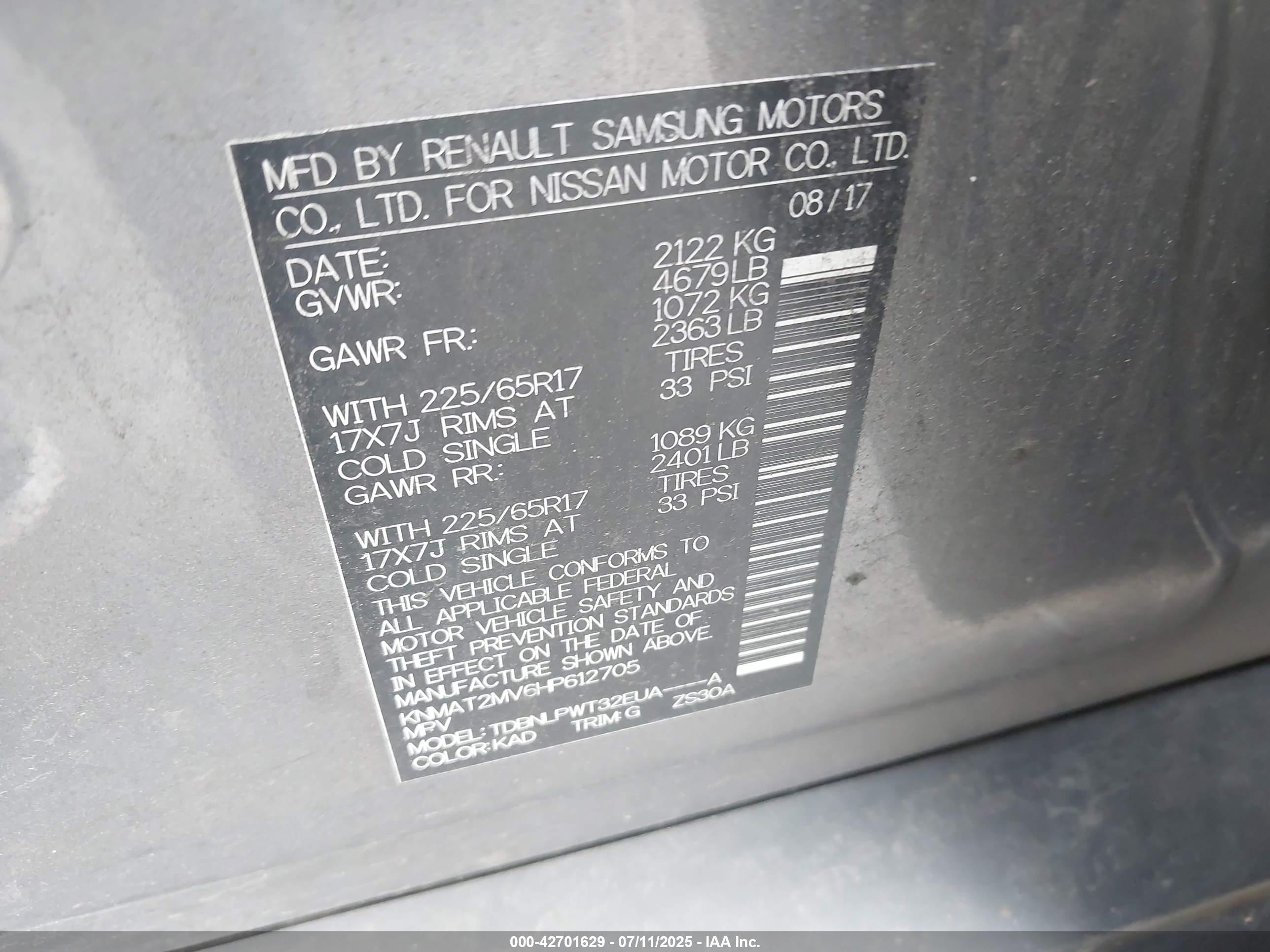 NISSAN ROGUE image 9