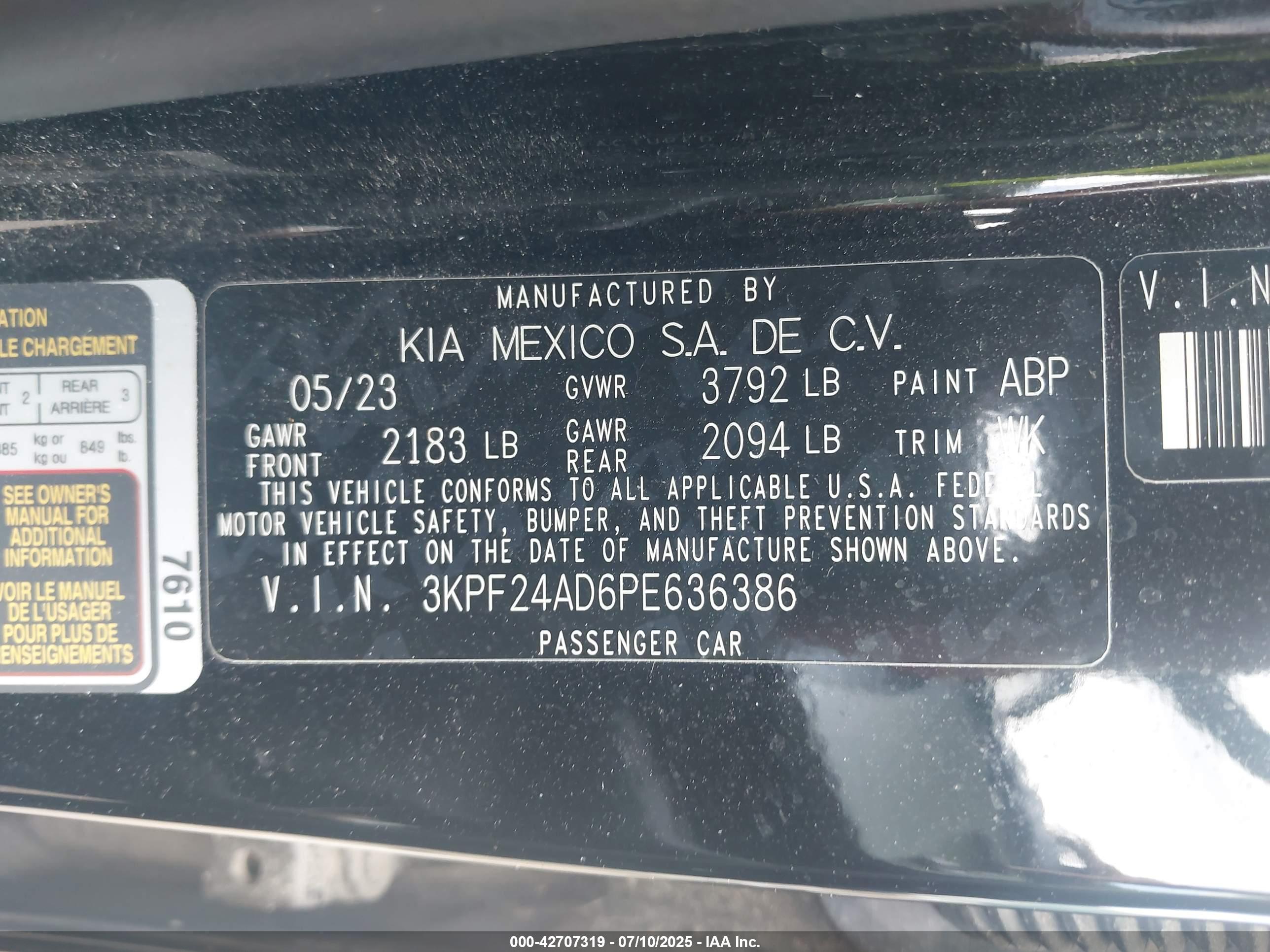 KIA FORTE image 9