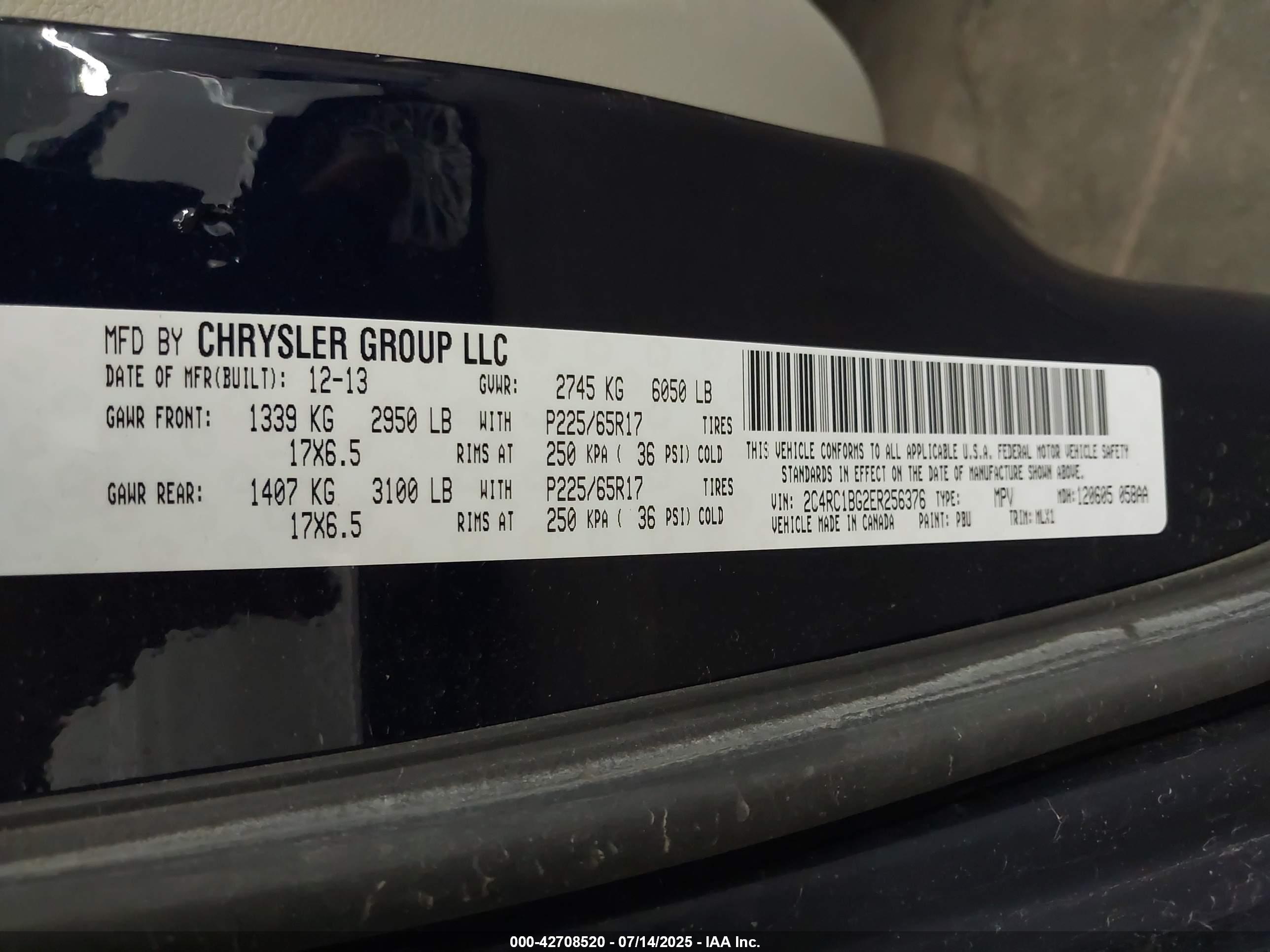 CHRYSLER TOWN image 9