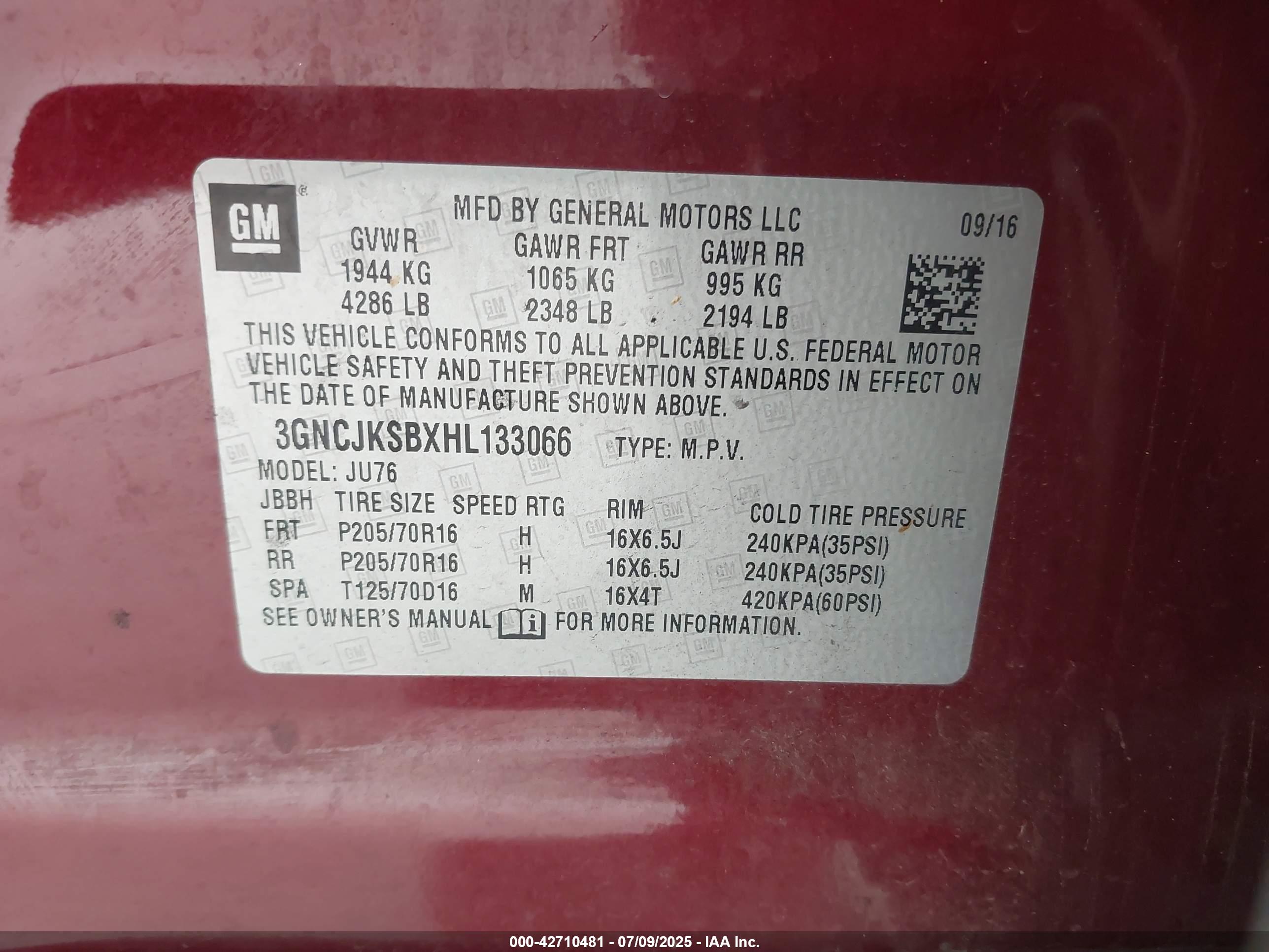 CHEVROLET TRAX image 9