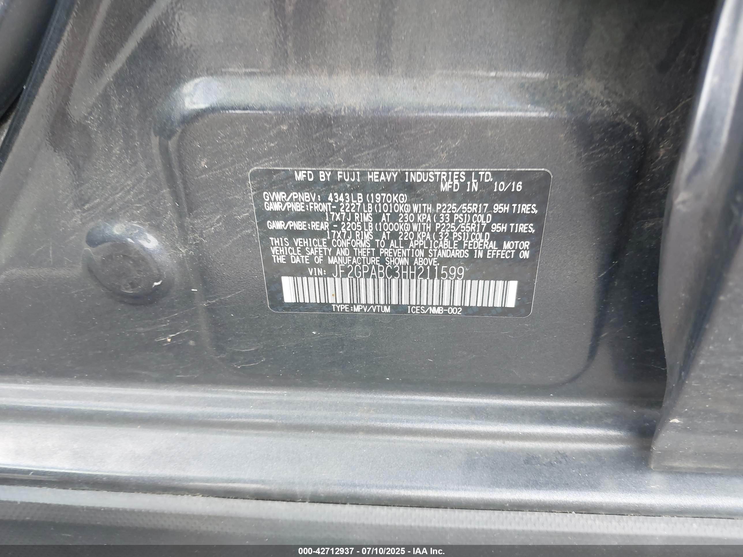 SUBARU CROSSTREK image 9