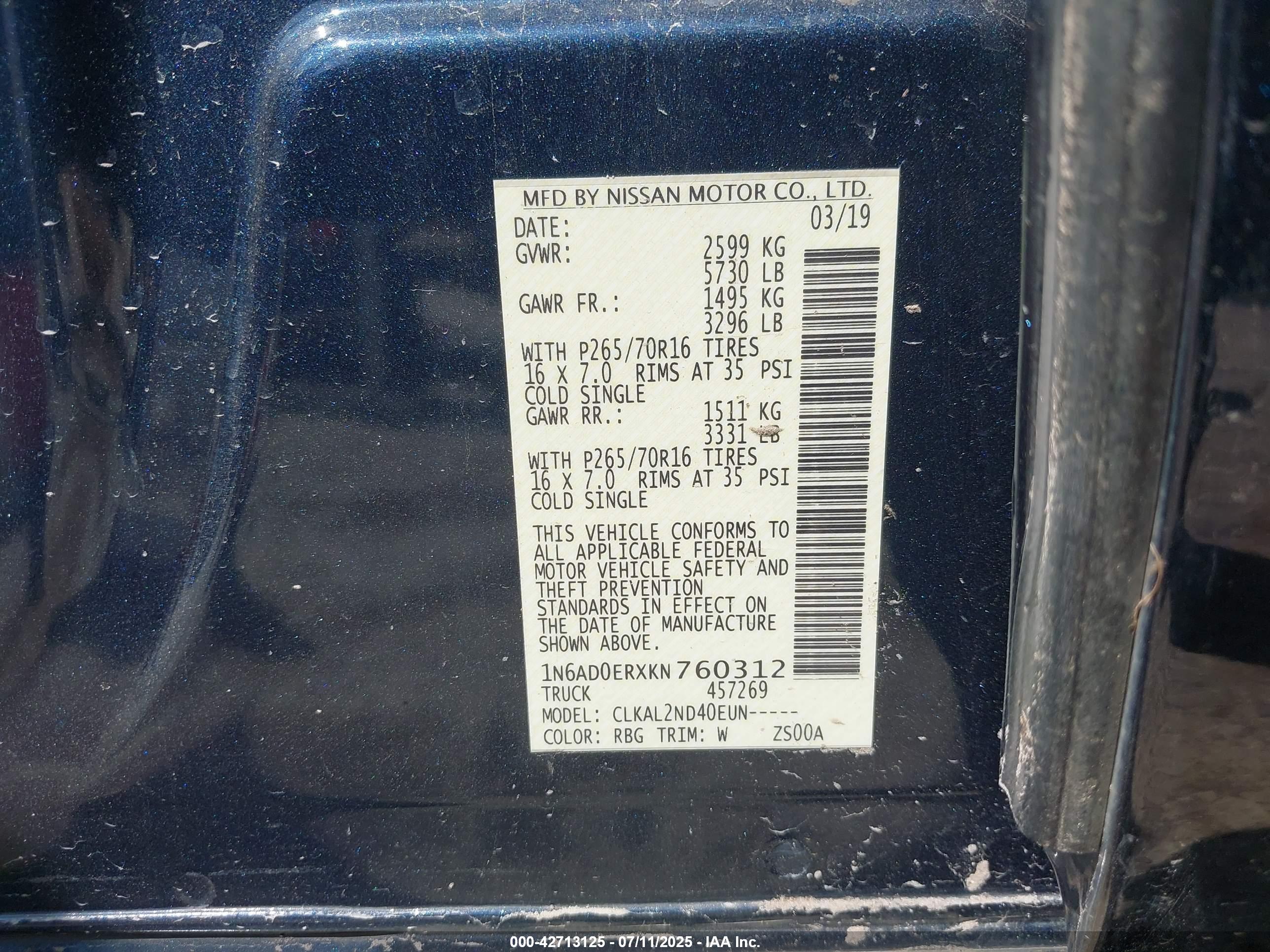 NISSAN FRONTIER image 9