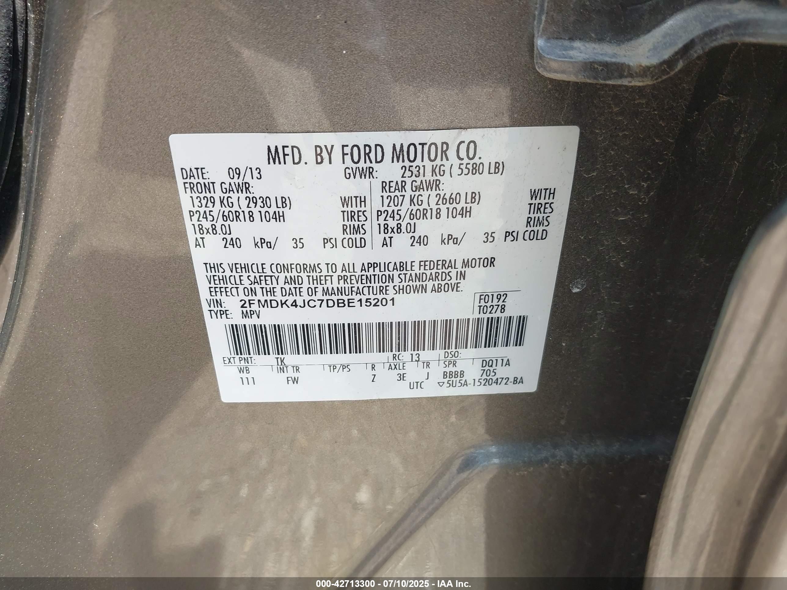 FORD EDGE image 9